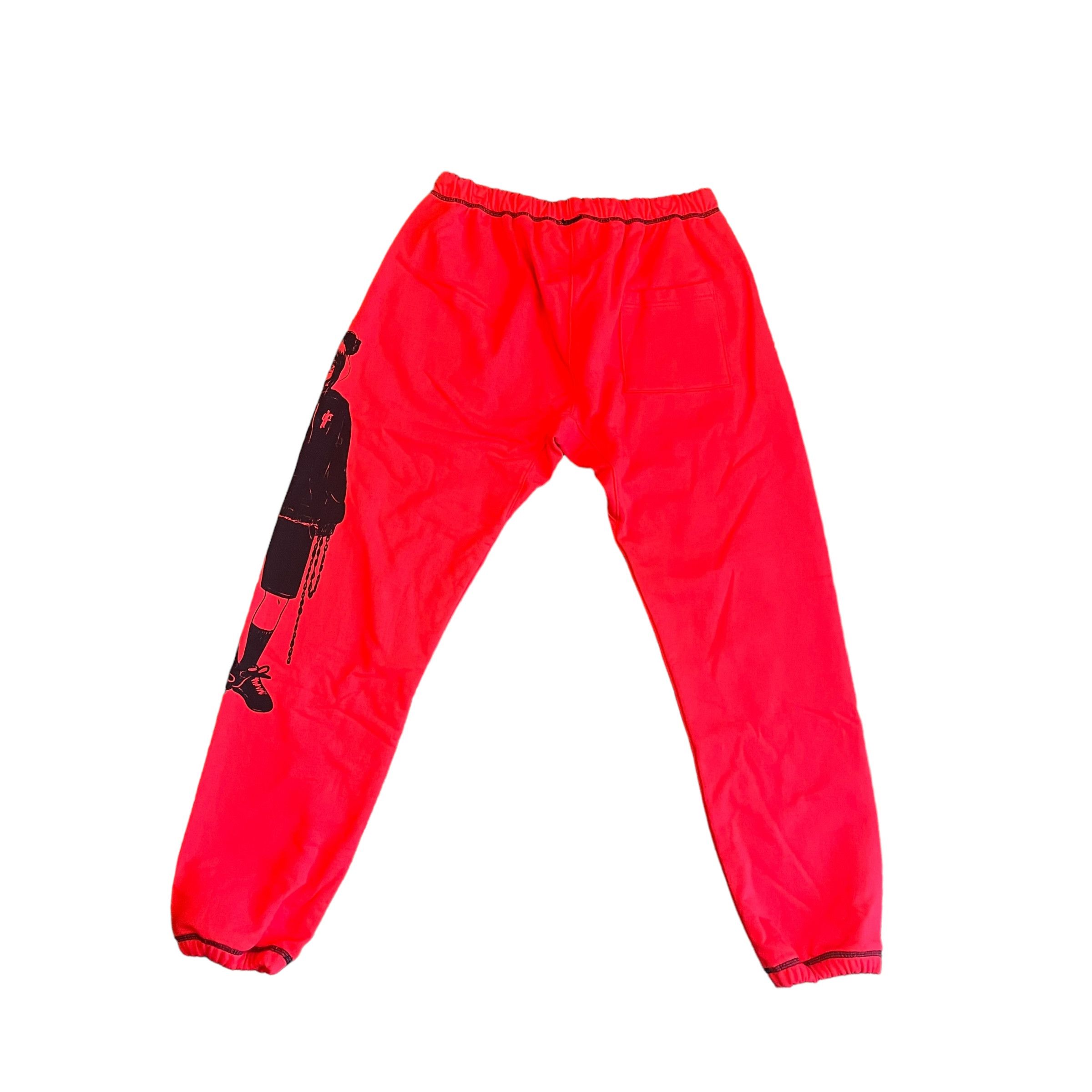 Billie Eilish NEW Billie Eilish BLOHSH Blurry Sweatpants Size US 36 / EU 52 - 5 Thumbnail
