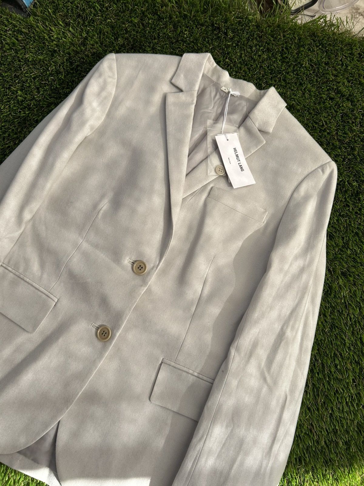 Helmut Lang Helmut Lang Two Button Blazer Womens Blazer Jacket Size XS / US 0-2 / IT 36-38 - 1 Thumbnail