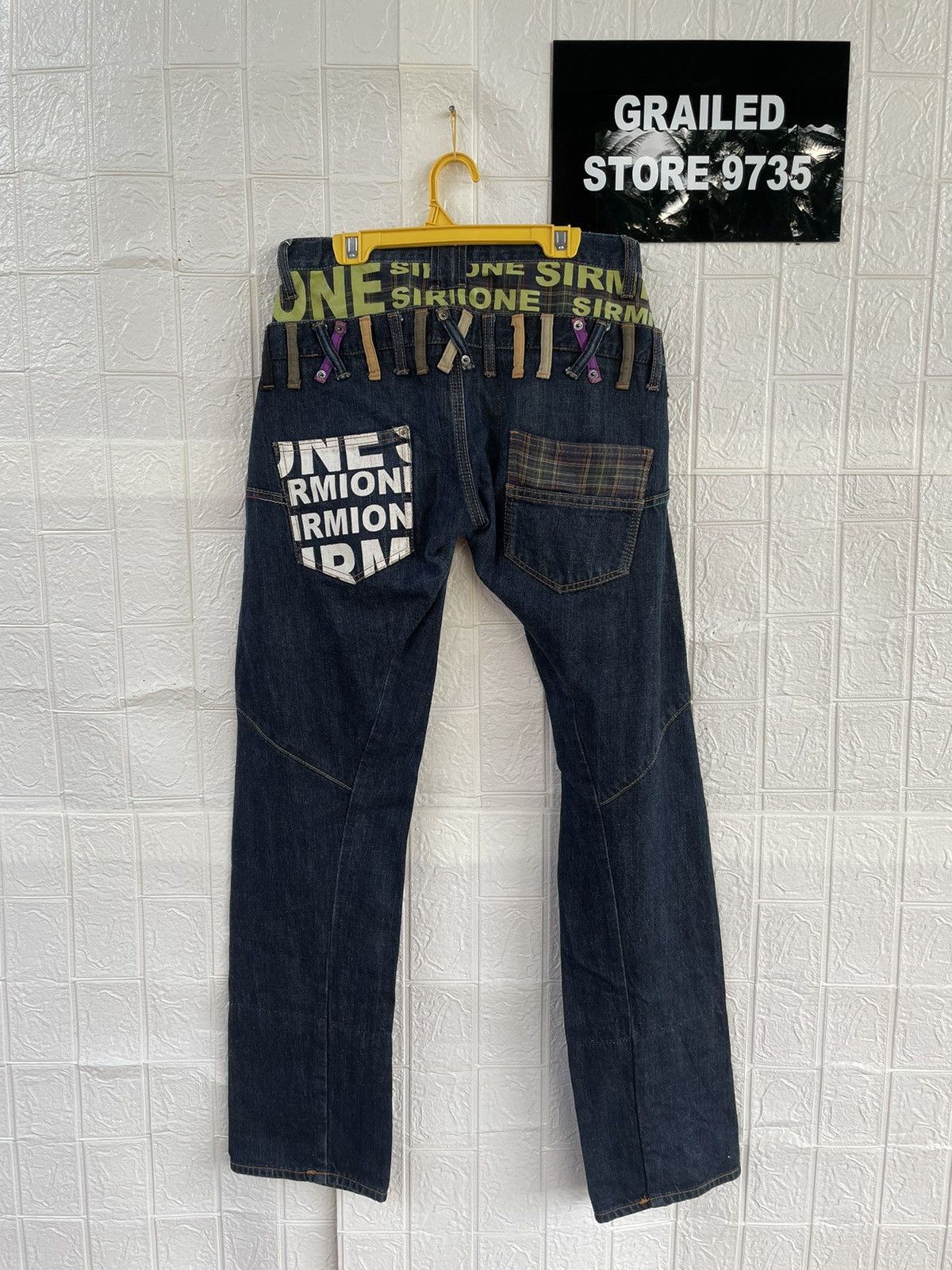 Japanese Brand Vintage Double Waist Denim Size US 30 / EU 46 - 2 Thumbnail