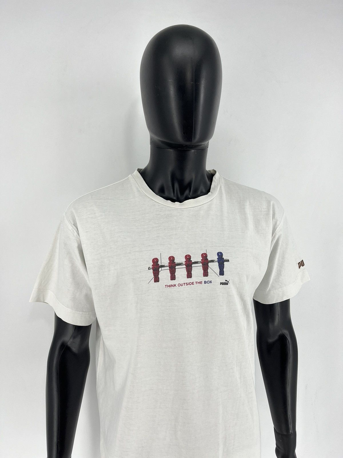 Puma Vintage Y2K Streetwear Humor PUMA Think Outside The Box Size US M / EU 48-50 / 2 - 3 Thumbnail