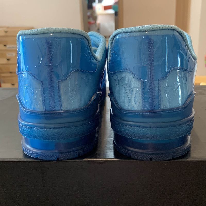 Louis Vuitton Louis Vuitton Trainer Transparent Blue Fashion Sneakers -25 Size US 9 / EU 42 - 3 Thumbnail