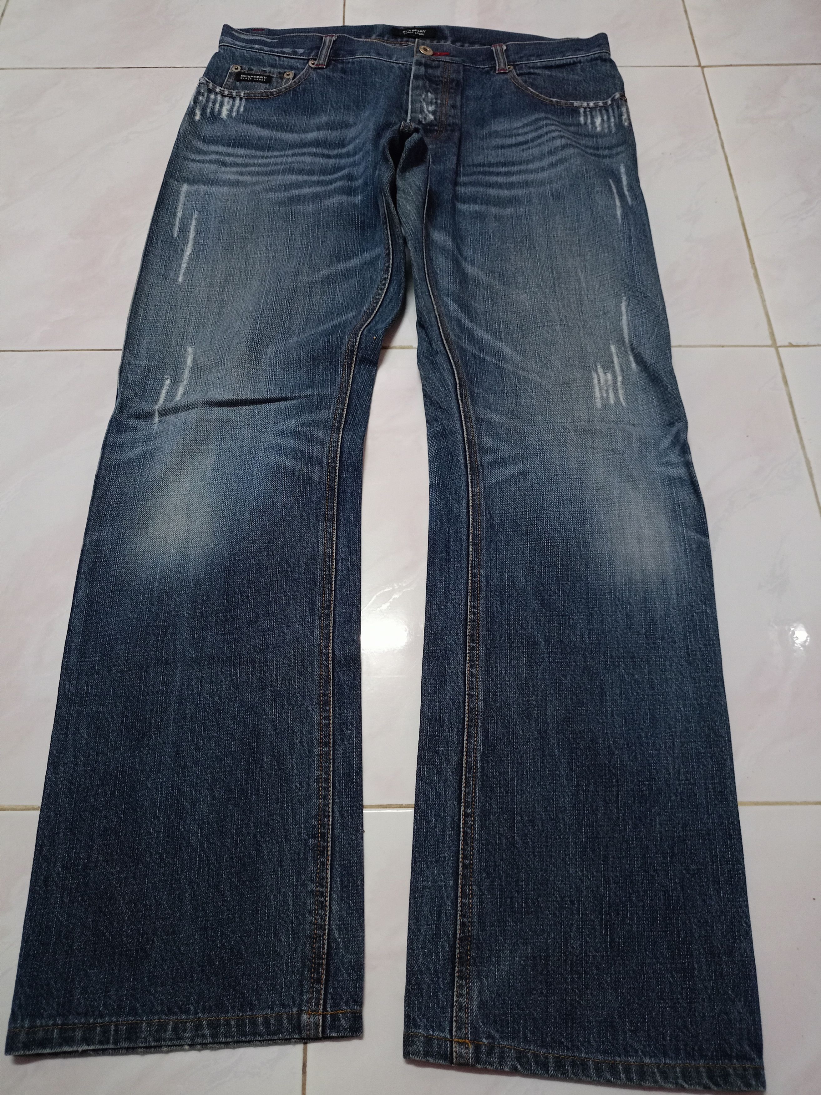 Burberry × Japanese Brand Vintage Distressed X Burberrys black label Size US 34 / EU 50 - 1 Thumbnail