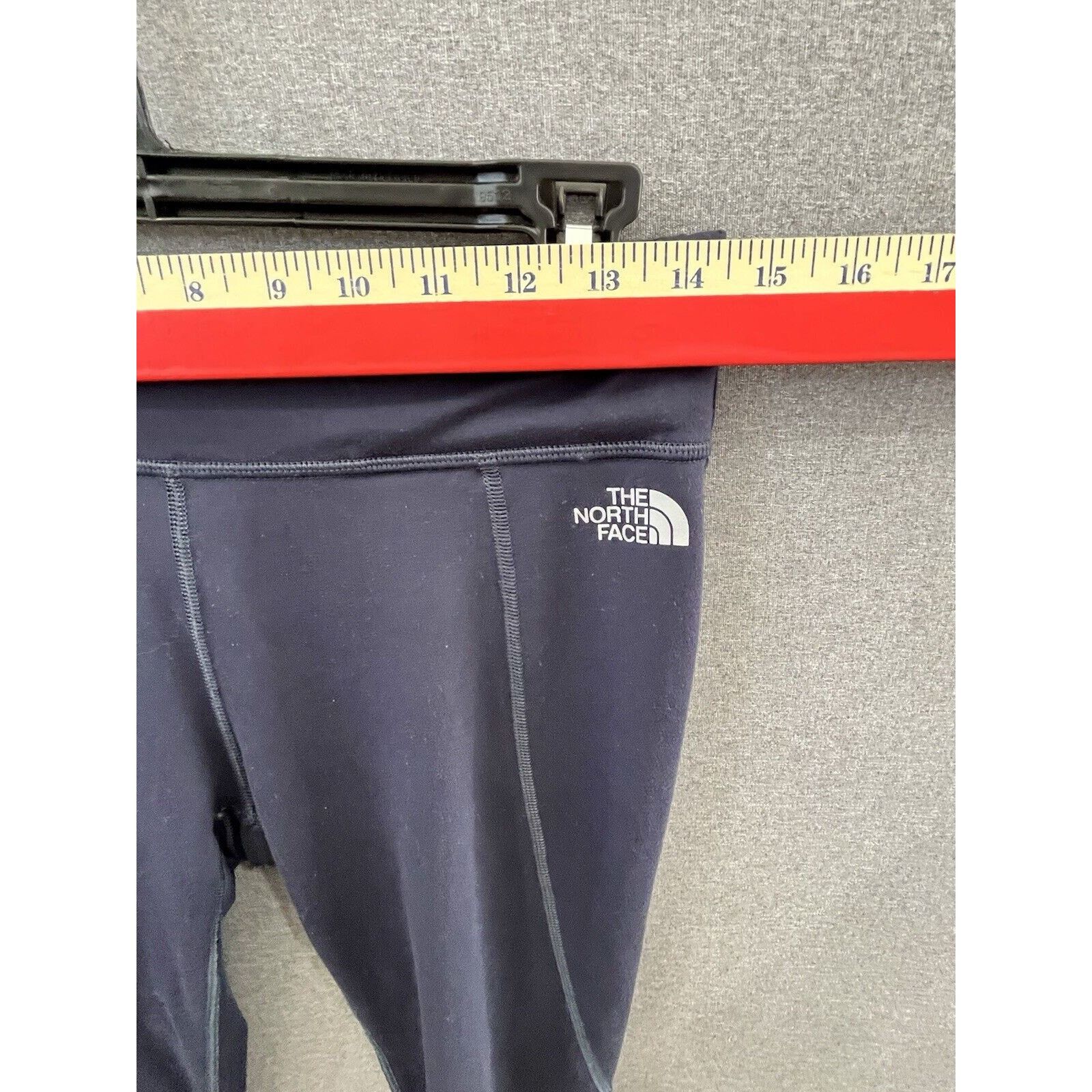 The North Face THE NORTH FACE Navy Blue Cropped Leggings size medium Size 28" / US 6 / IT 42 - 3 Thumbnail