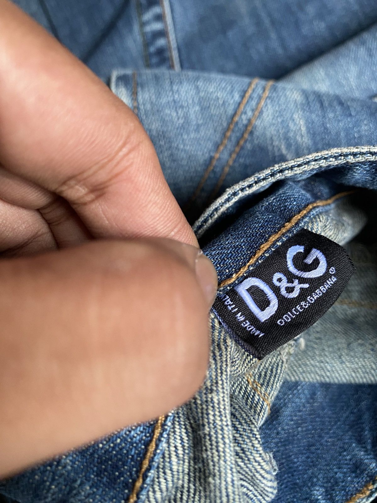 Dolce & Gabbana Vintage Dolce & Gabbana Y2K Jeans Size US 33 - 17 Thumbnail