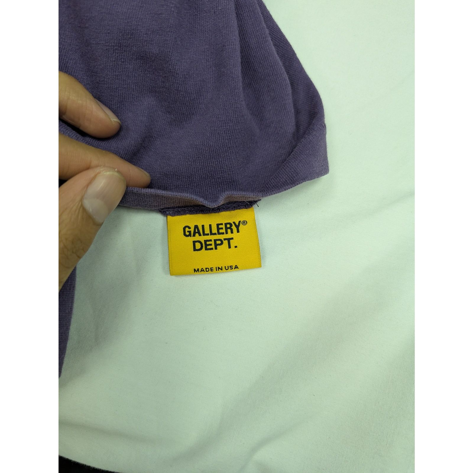 Gallery Dept. o1rshd1 Tee T-Shirt in Purple Size US M / EU 48-50 / 2 - 13 Thumbnail