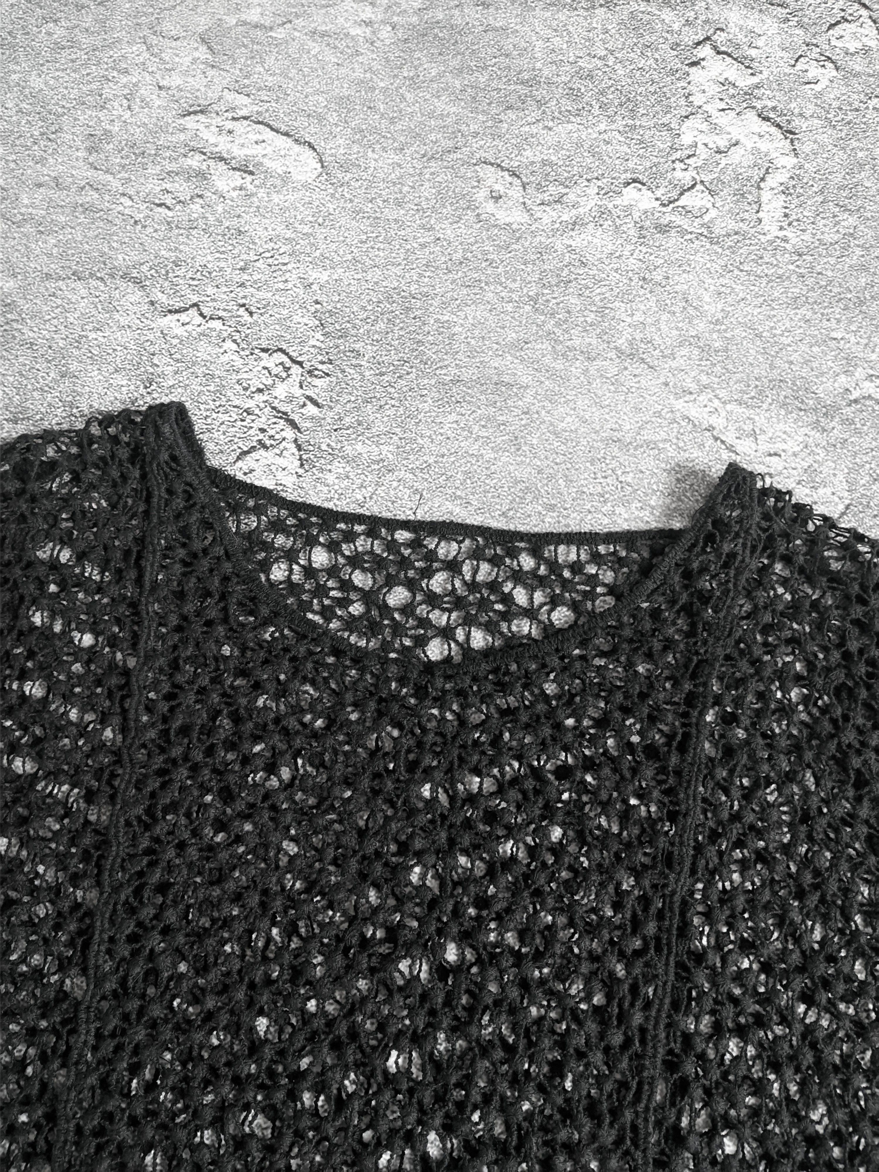 Vintage Avant garde mesh long sleeve gothic y2k Size M / US 6-8 / IT 42-44 - 6 Thumbnail