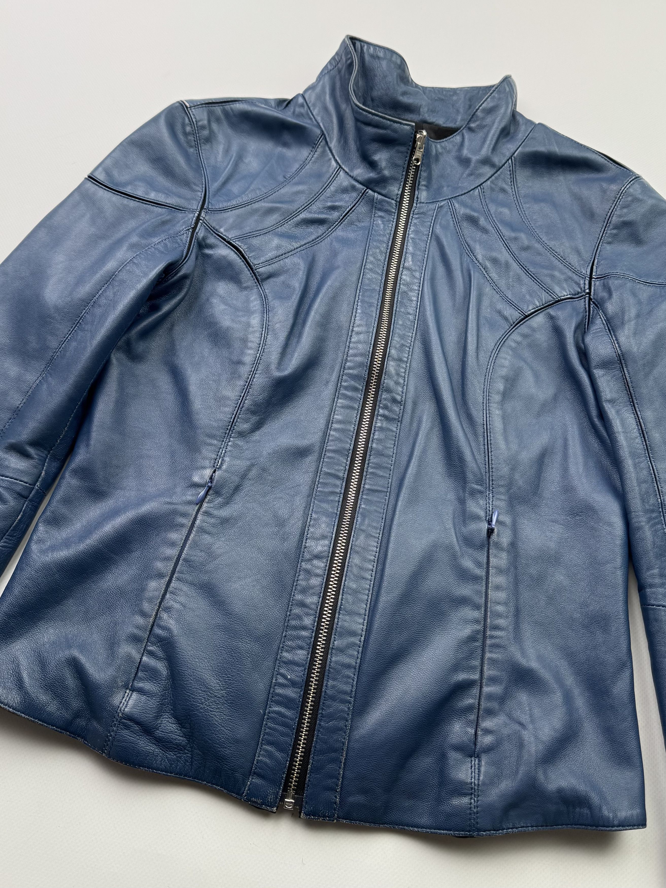Japanese Brand Vintage Cropped Leather Jacket B776(V149)E2 Size S / US 4 / IT 40 - 5 Thumbnail
