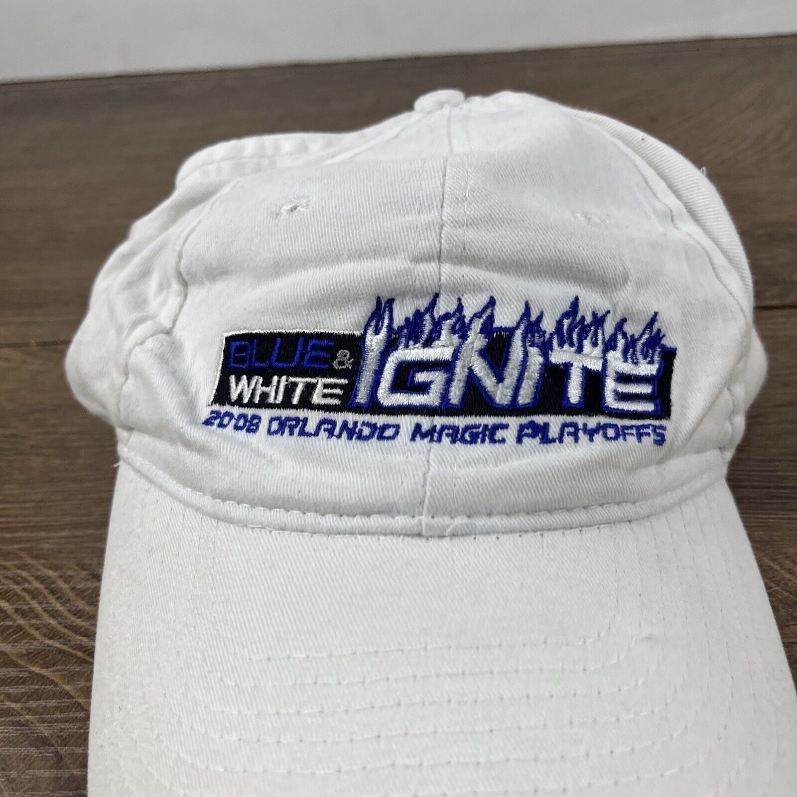 Other 2008 Orlando Magic Playoffs Hat Blue and White Ignite White Size ONE SIZE - 6 Thumbnail