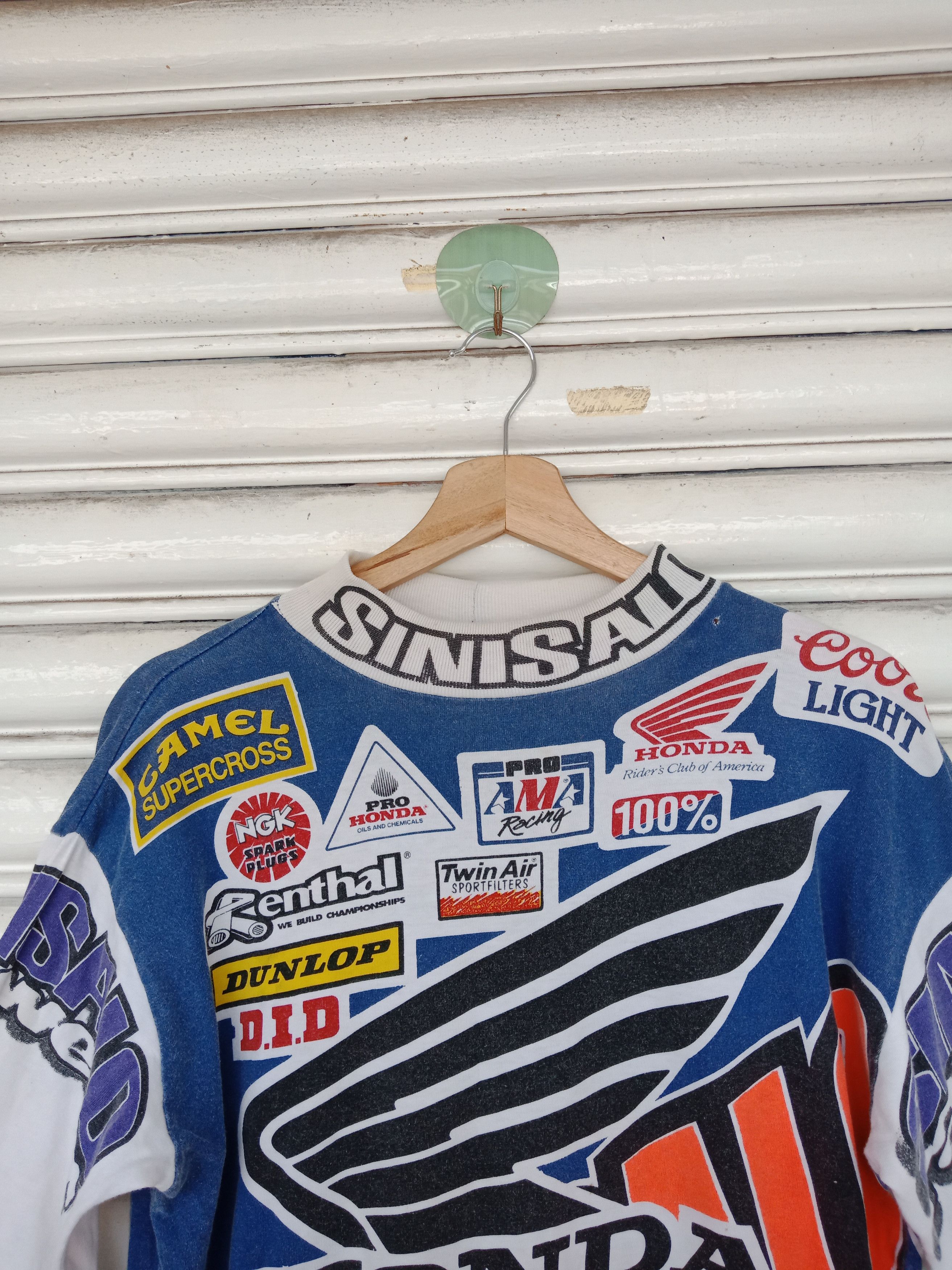 Honda 94 Sinisalo Racewear Honda Motorcross OVP Sponsors Size US L / EU 52-54 / 3 - 5 Thumbnail