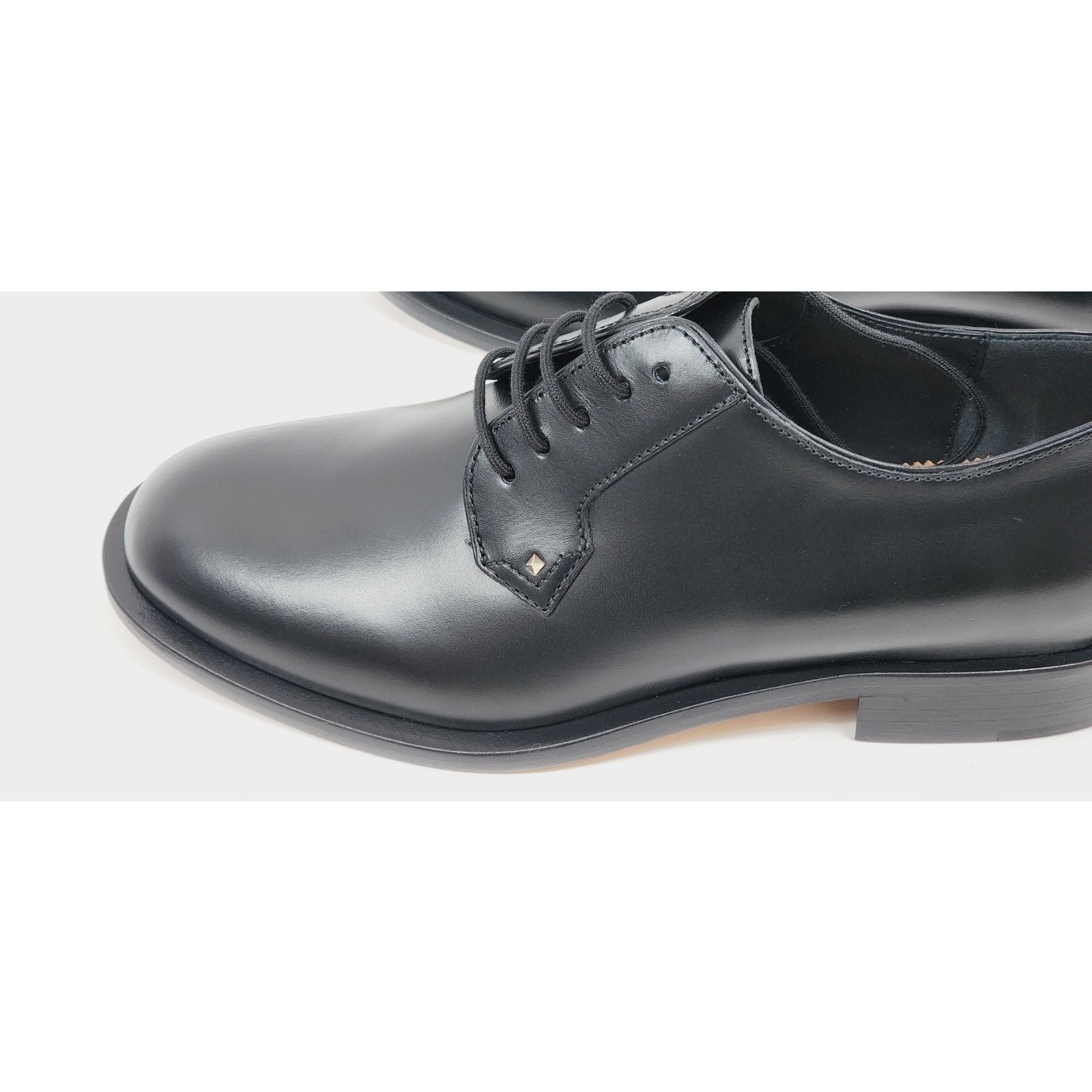 Valentino $825 VALENTINO GARAVANI Leather Derby US8.5 EU38.5 Rockstud. Size US 8.5 / IT 38.5 - 13 Thumbnail