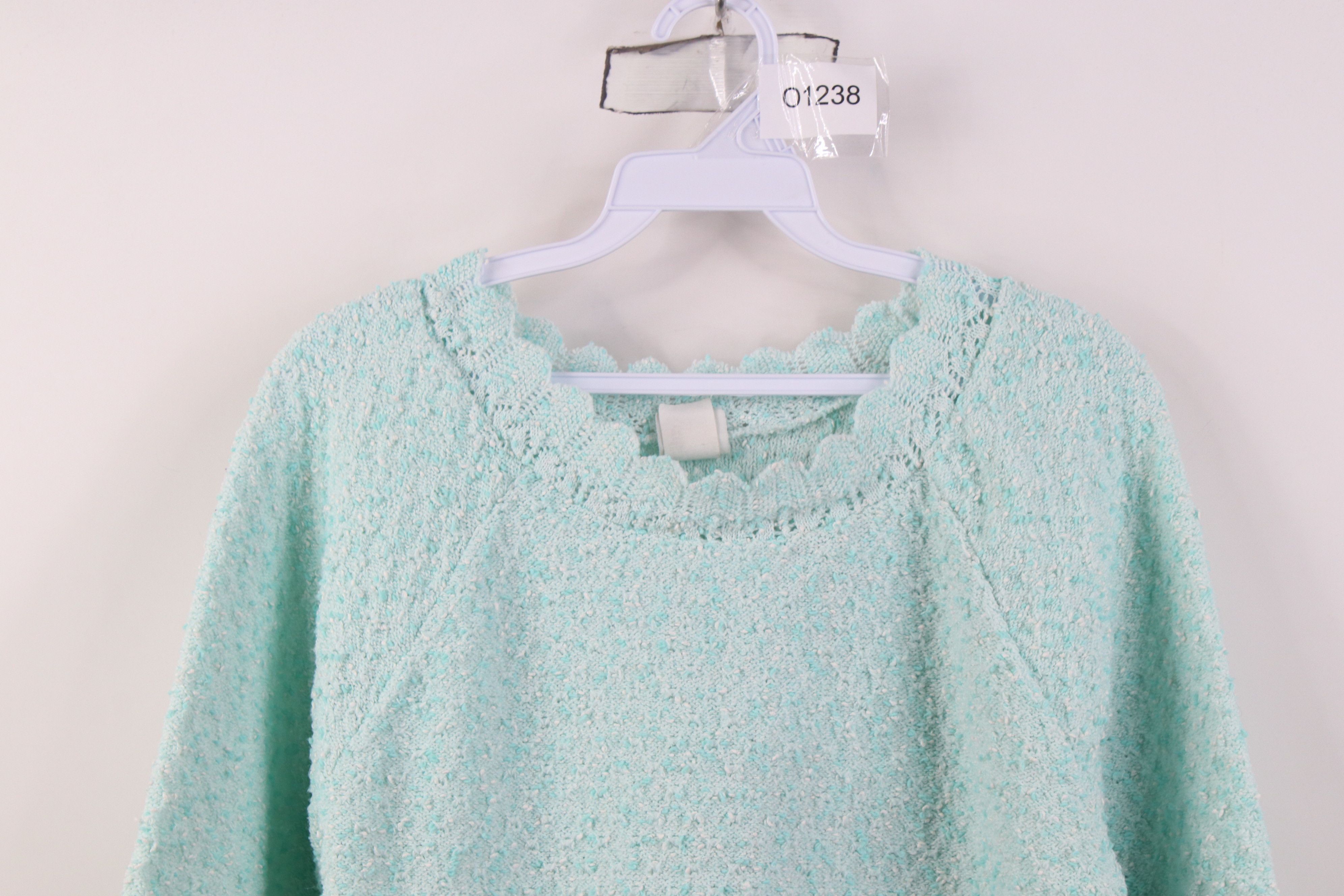Vintage Vintage 70s 80s Streetwear Sleeve Textured Knit Sweater USA Size S / US 4 / IT 40 - 2 Thumbnail