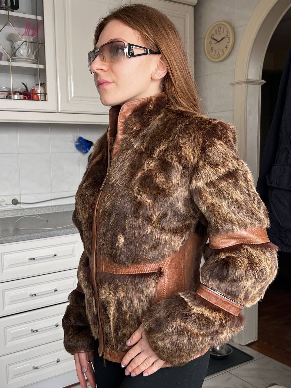 Other Italian biker leather fur jacket Size S / US 4 / IT 40 - 4 Thumbnail