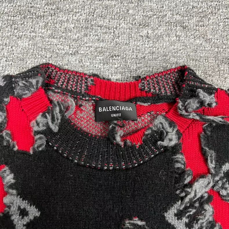 Balenciaga Balenciaga Full-printed barrage fake two damaged sweaters Size US XS / EU 42 / 0 - 5 Thumbnail