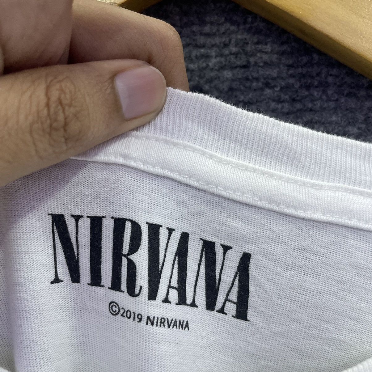 Nirvana Nirvana Smiley Face Collaboration T Shirt Size US M / EU 48-50 / 2 - 3 Thumbnail