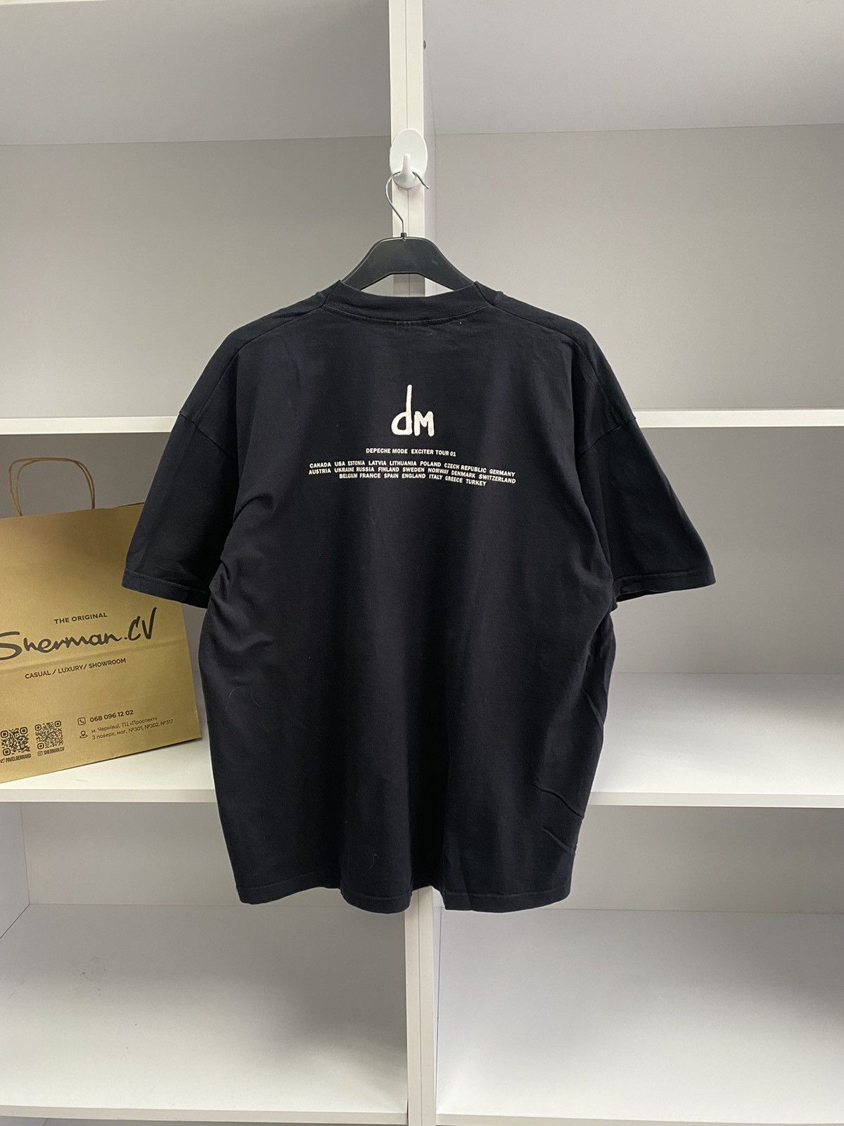 Band Tees × Vintage Vintage 2001 Depeche Mode Exciter Tour Tee Size US XL / EU 56 / 4 - 10 Thumbnail