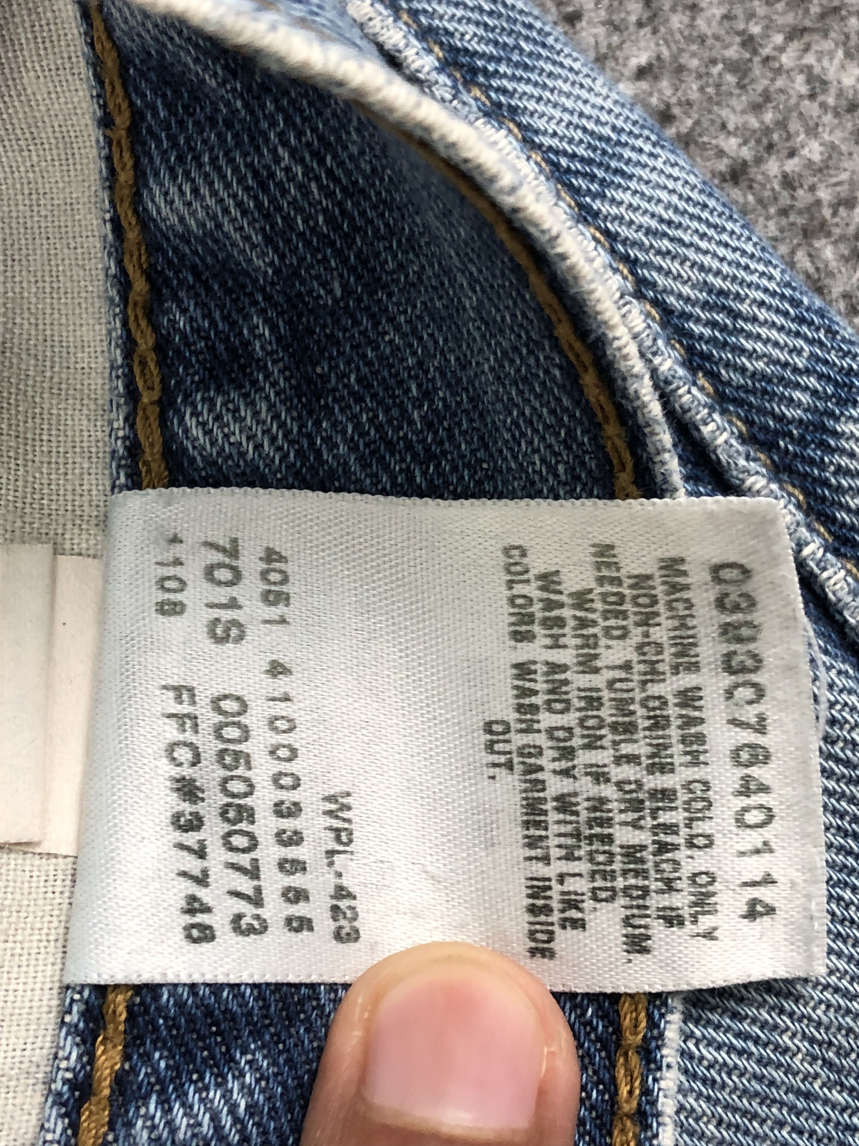 Levi's × Vintage Vintage Levis 505 Faded Blue Jeans DP2475 Size US 34 / EU 50 - 8 Thumbnail