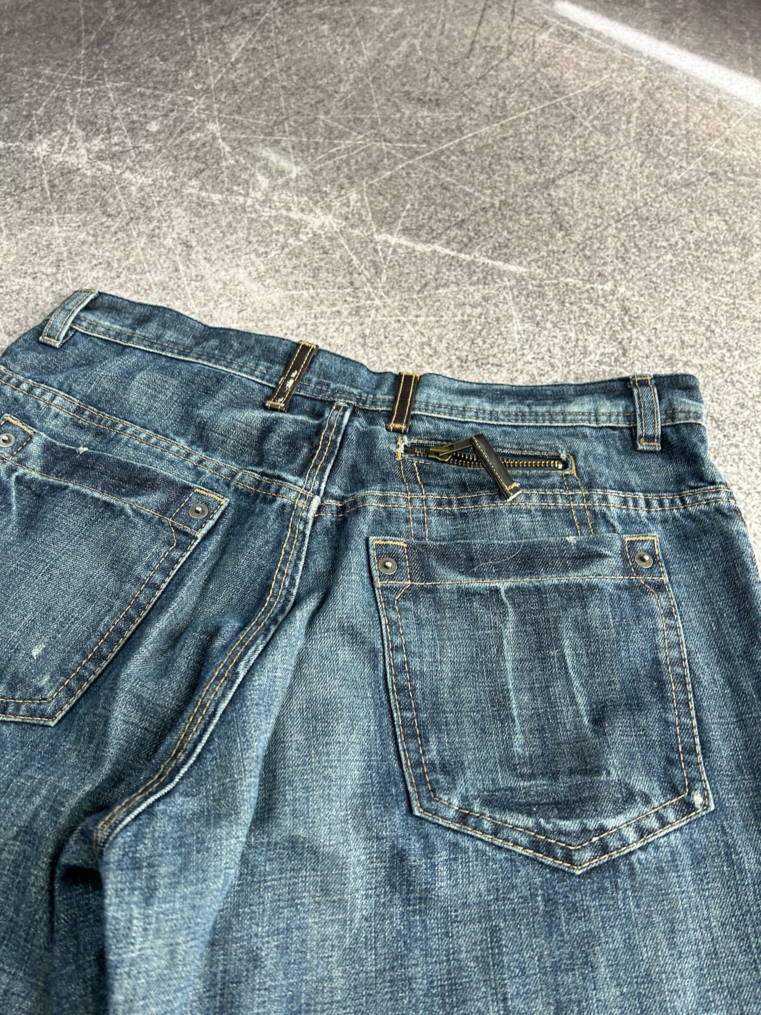 Japanese Brand VINTAGE 💥HYSTERIC GLAMOUR BALENCI STYLE JEANS 90S Size US 32 / EU 48 - 7 Thumbnail