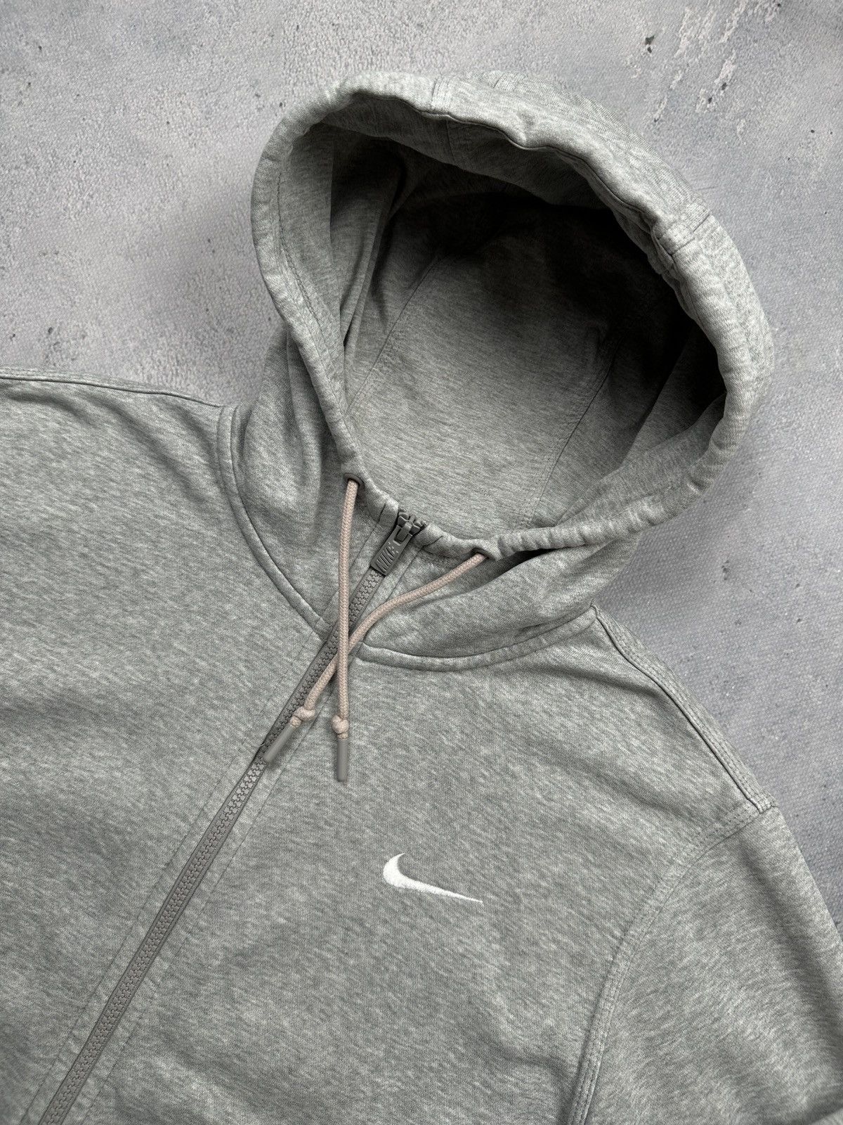Nike Vintage Zip-Up Hoodie Nike Center Logo Swoosh y2k 00s Hype Size US M / EU 48-50 / 2 - 5 Thumbnail