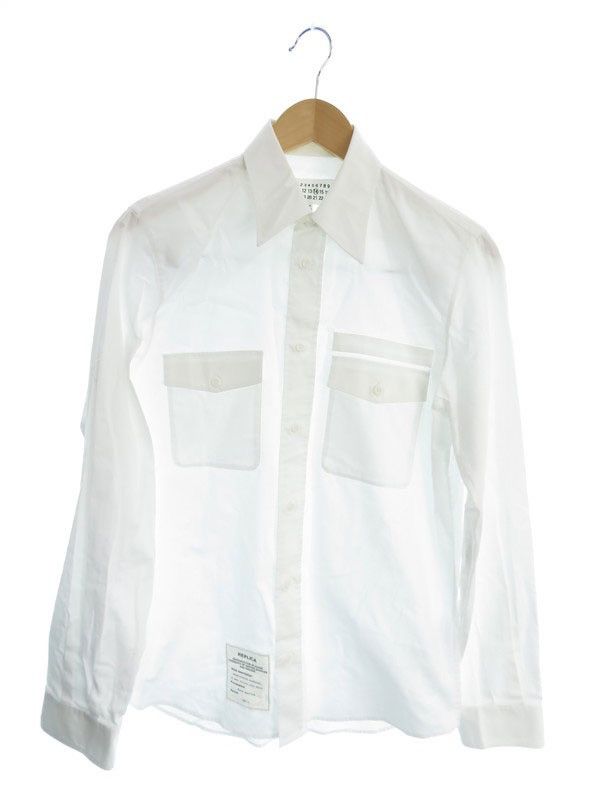 Maison Margiela Maison Margiela US Navy Utility Work Shirt Size US L / EU 52-54 / 3 - 15 Thumbnail