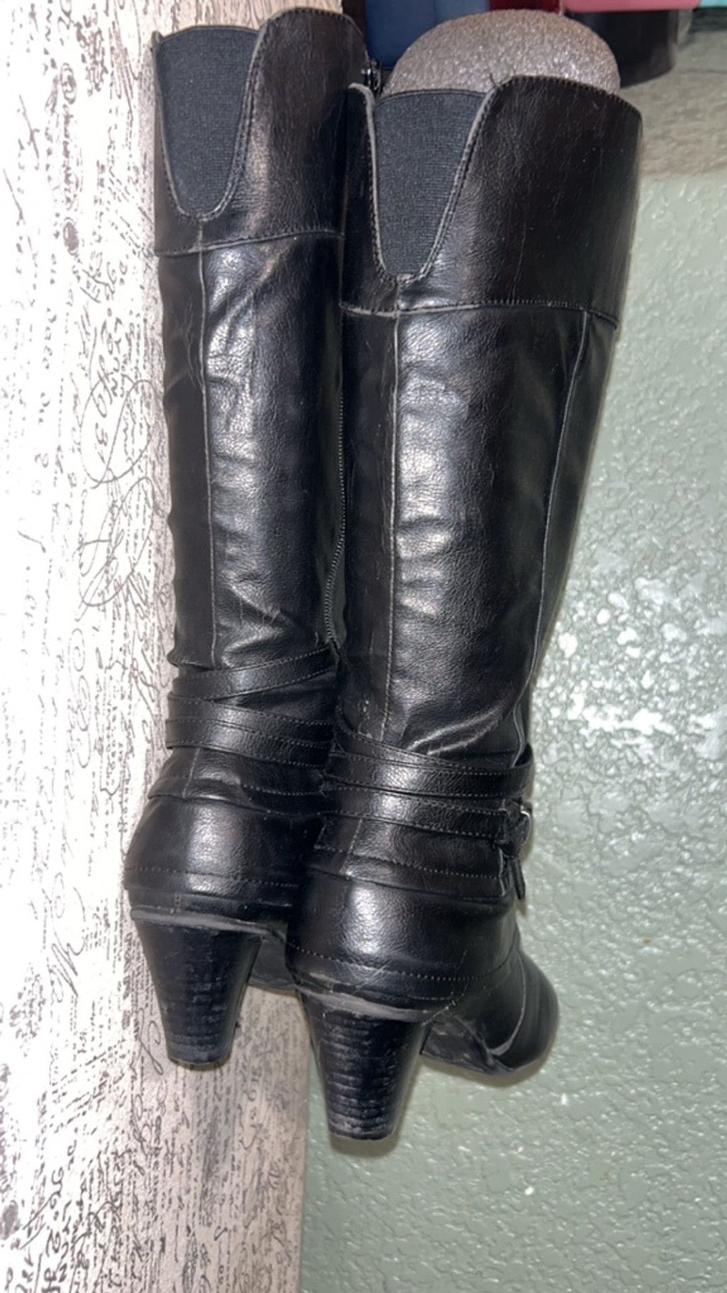 Other Women's BareTraps Black Heeled Boots Size 7 Size US 7 / IT 37 - 4 Thumbnail
