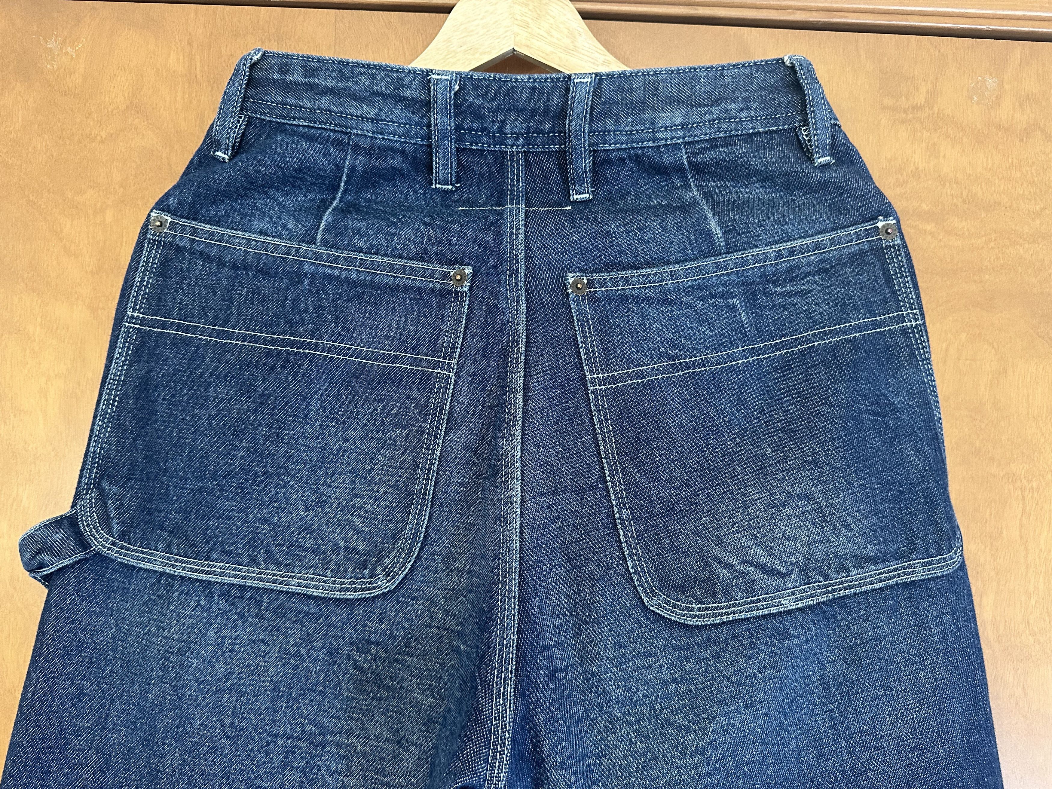 Maison Margiela MM6 Maison Margiela Archive Raw Hem Carpenter Jeans 6 Size 28" / US 6 / IT 42 - 3 Thumbnail