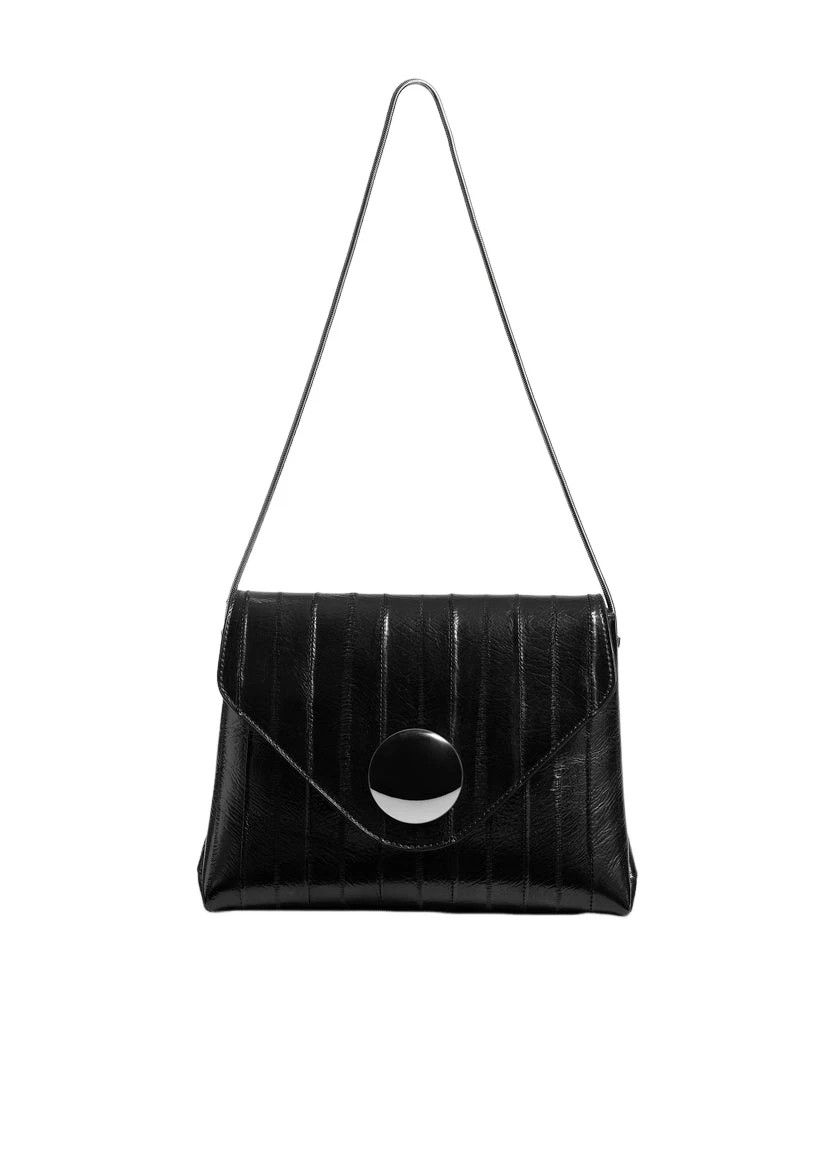 KHAITE KHAITE Bobbi Black Eel Leather Shoulder Bag New Authentic Size ONE SIZE - 1 Thumbnail
