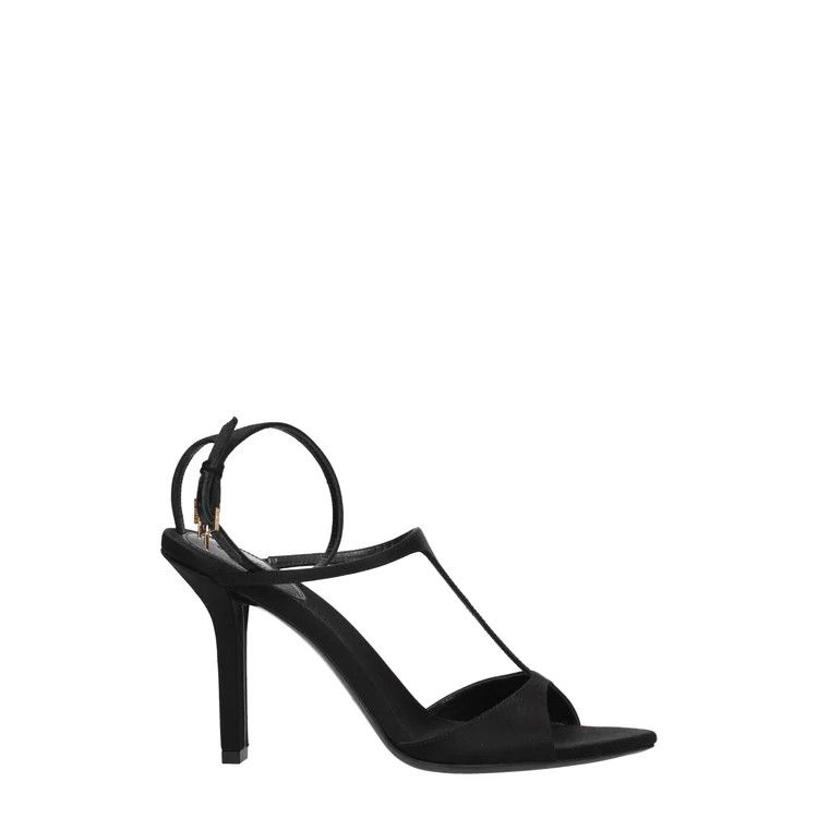 Givenchy ob1o1e1124 Satin Sandals in Black Size US 11 / IT 41 - 1 Thumbnail