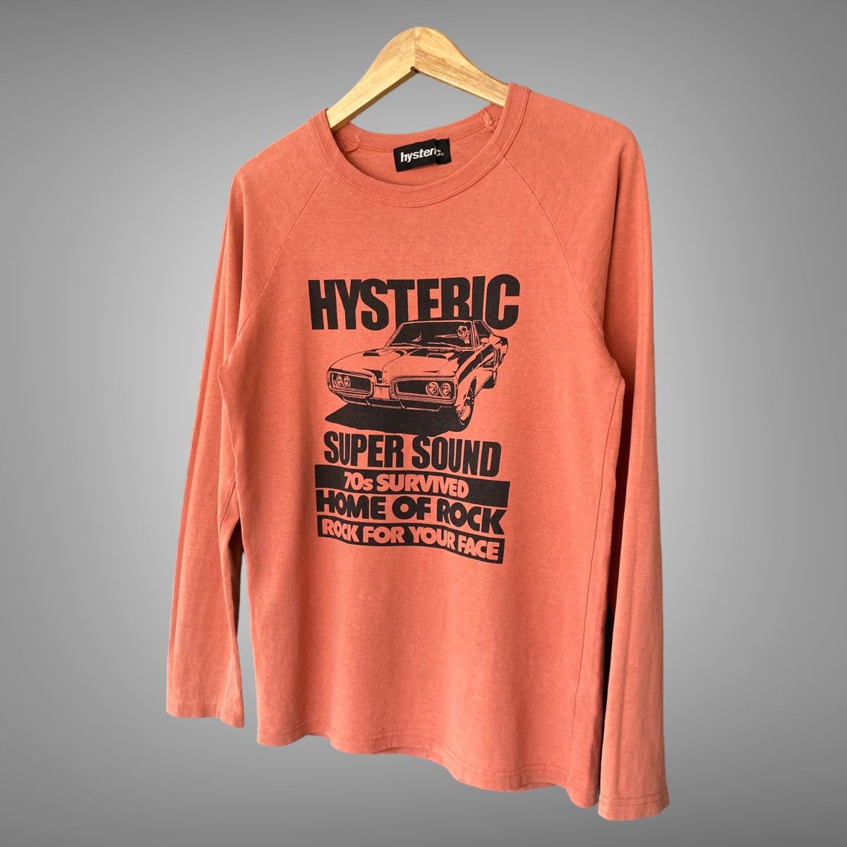 Hysteric Glamour × Japanese Brand 📢SENDOFFER📢 Hysteric Glamour Super Sound Longsleeve Size US M / EU 48-50 / 2 - 3 Thumbnail