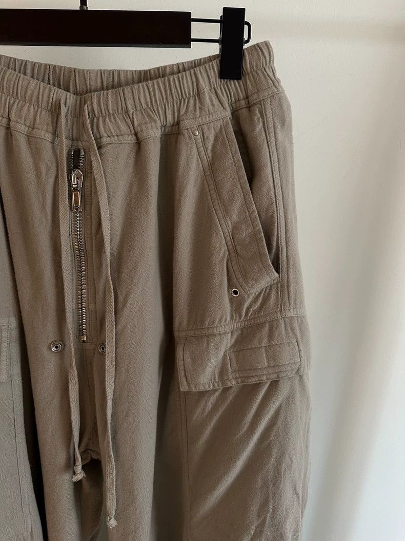 Rick Owens Rick Owens size l Sand zip pocket cargo pants Size US 28 / EU 44 - 2 Thumbnail