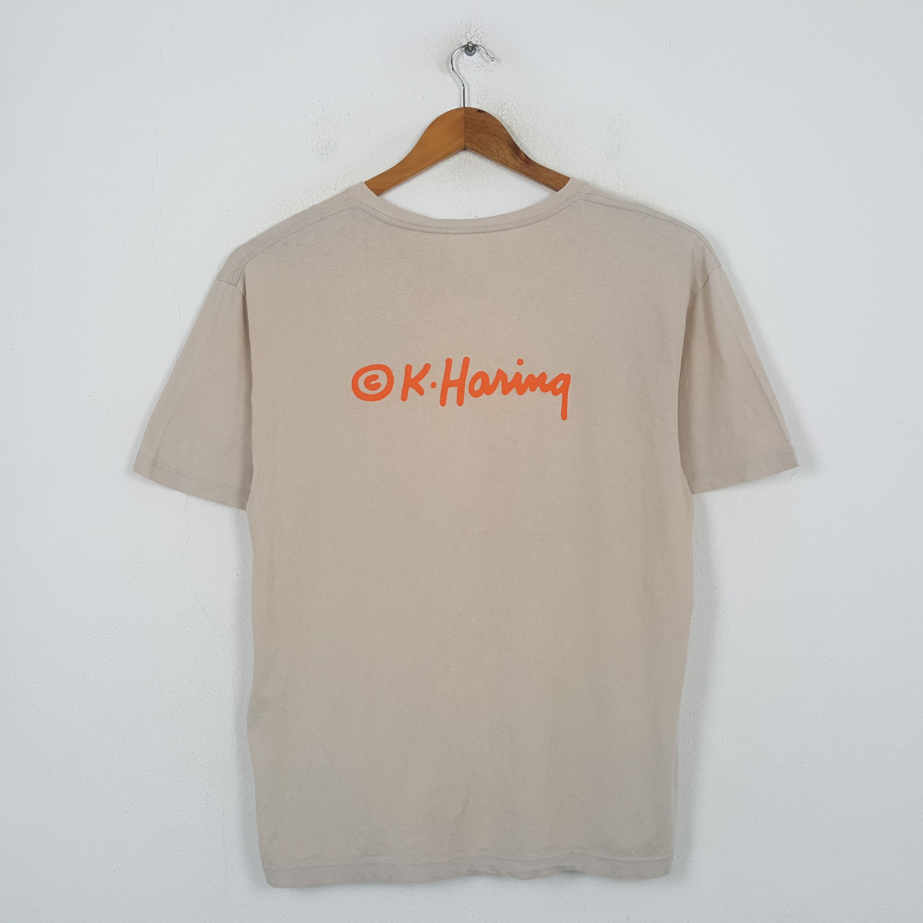 Keith Haring Vintage Keith Haring American Pop Art Artist T-shirt RR30 Size US XL / EU 56 / 4 - 3 Thumbnail