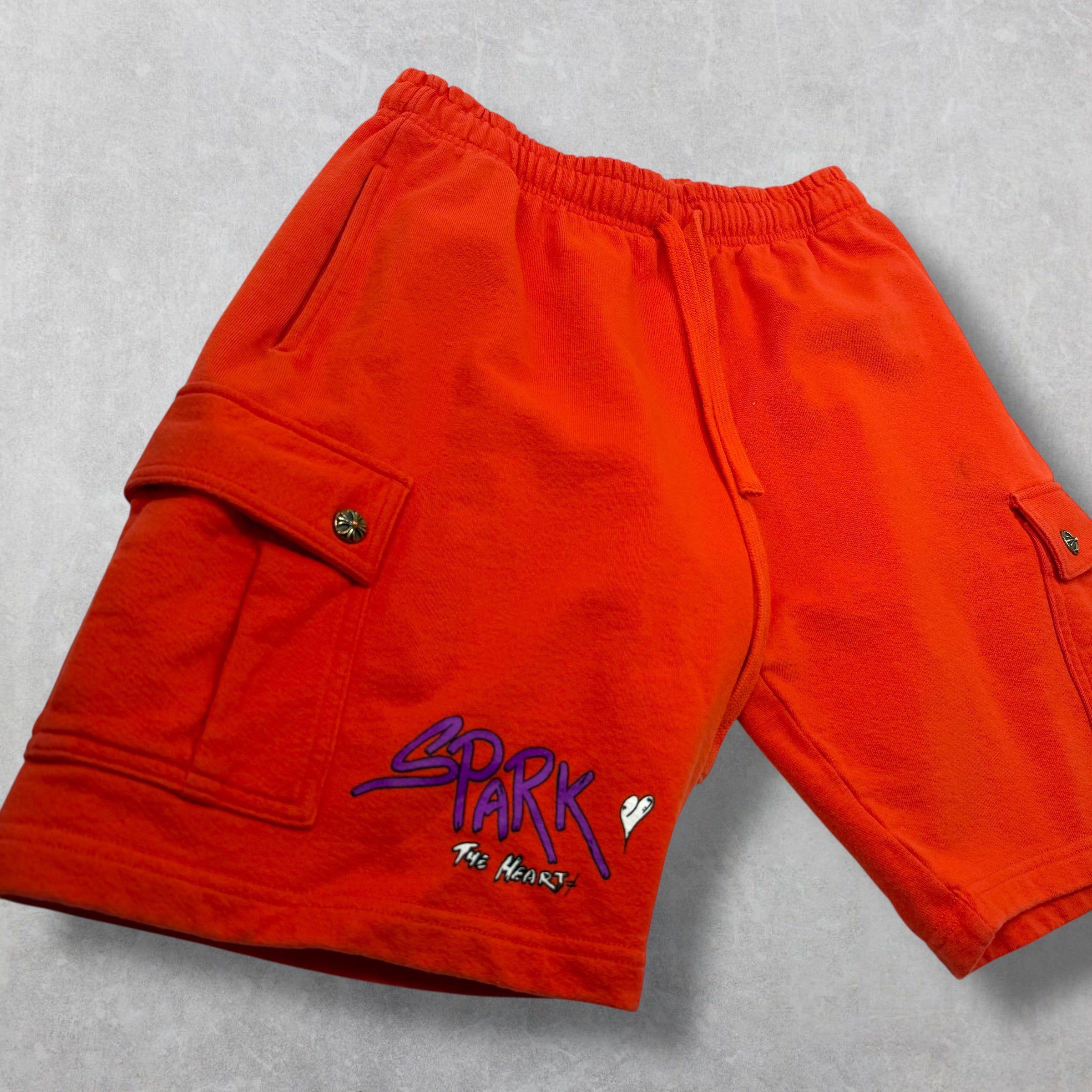Chrome Hearts Chrome Hearts Matty Boy Sick Hearts Cargo Sweatshorts L Size US 30 / EU 46 - 4 Thumbnail