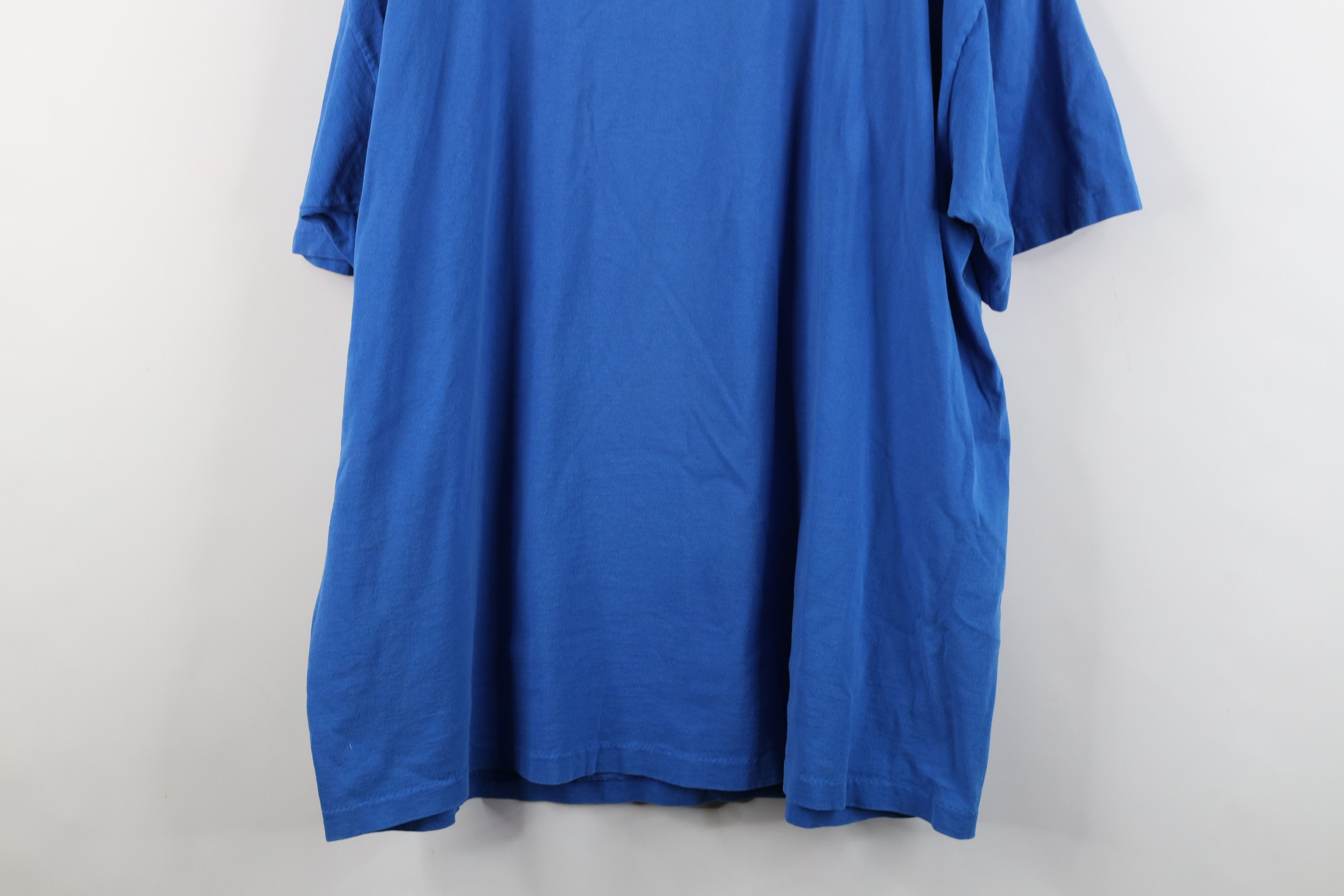 Reebok Vintage 90s Reebok Treasure Island Florida T-Shirt Blue USA Size US XXL / EU 58 / 5 - 14 Thumbnail