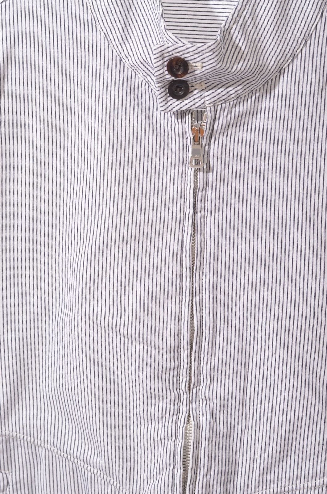 Mr P. Mr.P Porter designer brand striped button up jacket bomber Size US XL / EU 56 / 4 - 3 Thumbnail