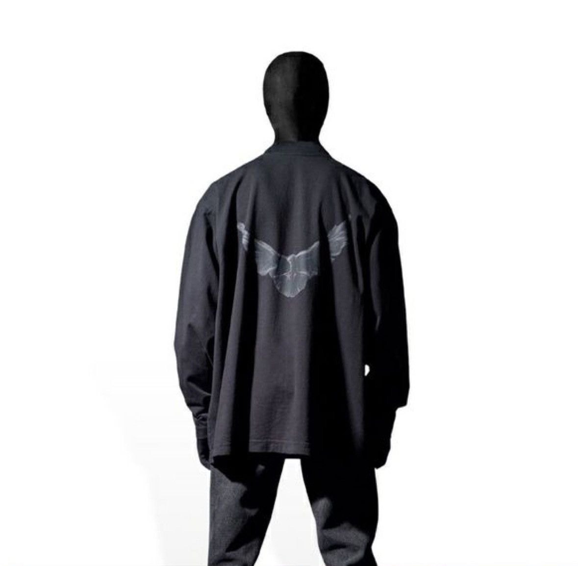 Balenciaga × Gap × Kanye West Yeezy Gap Dove Long Sleeve Size US M / EU 48-50 / 2 - 2 Thumbnail