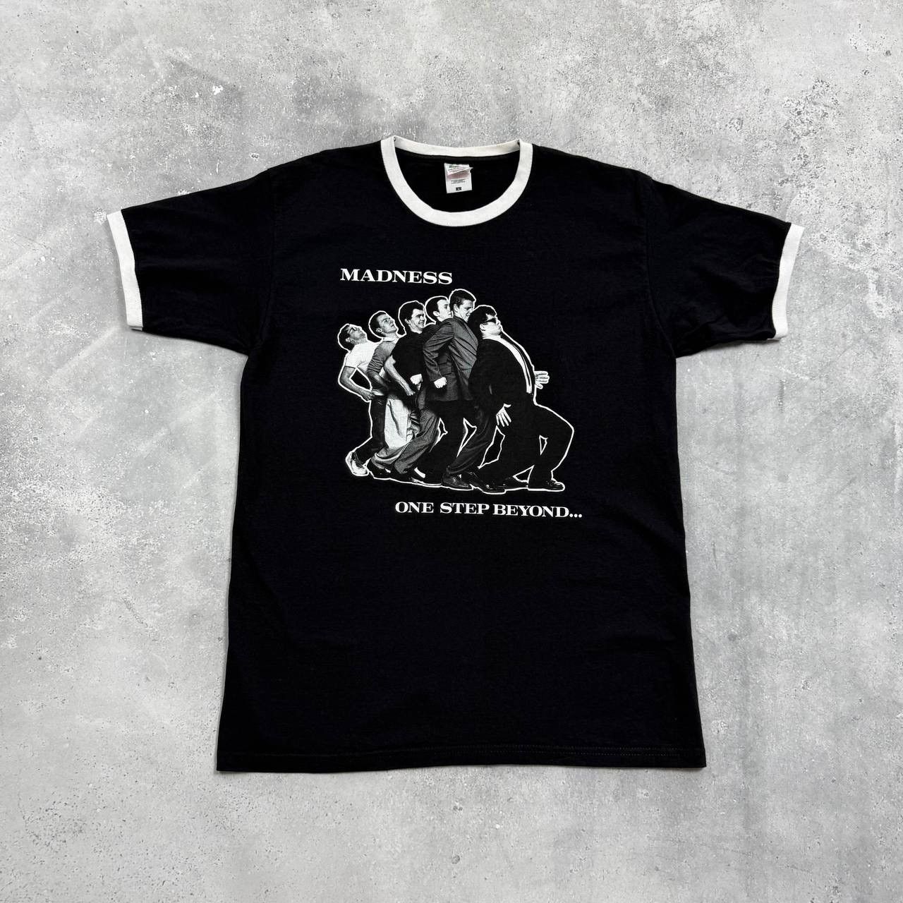 Band Tees Madness One Step Beyond Band Ringer T Shirt Black Size M/L Size US M / EU 48-50 / 2 - 1 Thumbnail