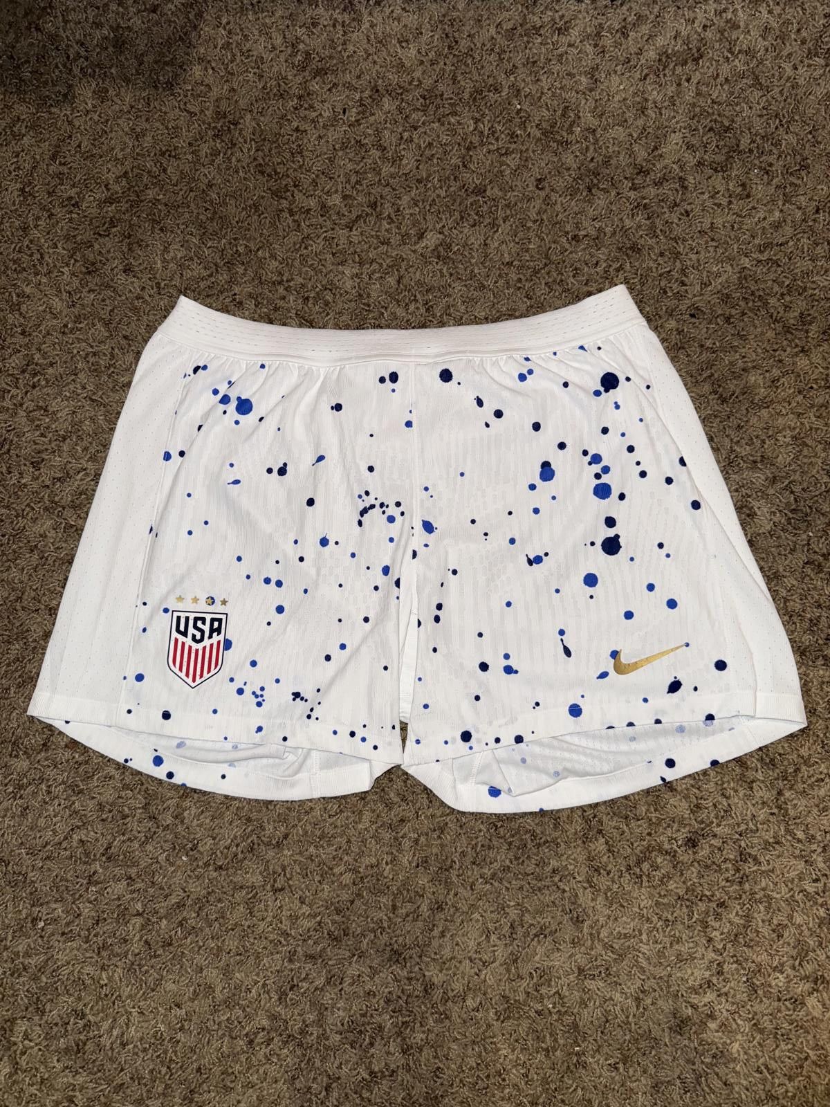Nike Nike 2023-2024 USA WWC Home Football Soccer Shorts Sample Size US 30 / EU 46 - 1 Thumbnail