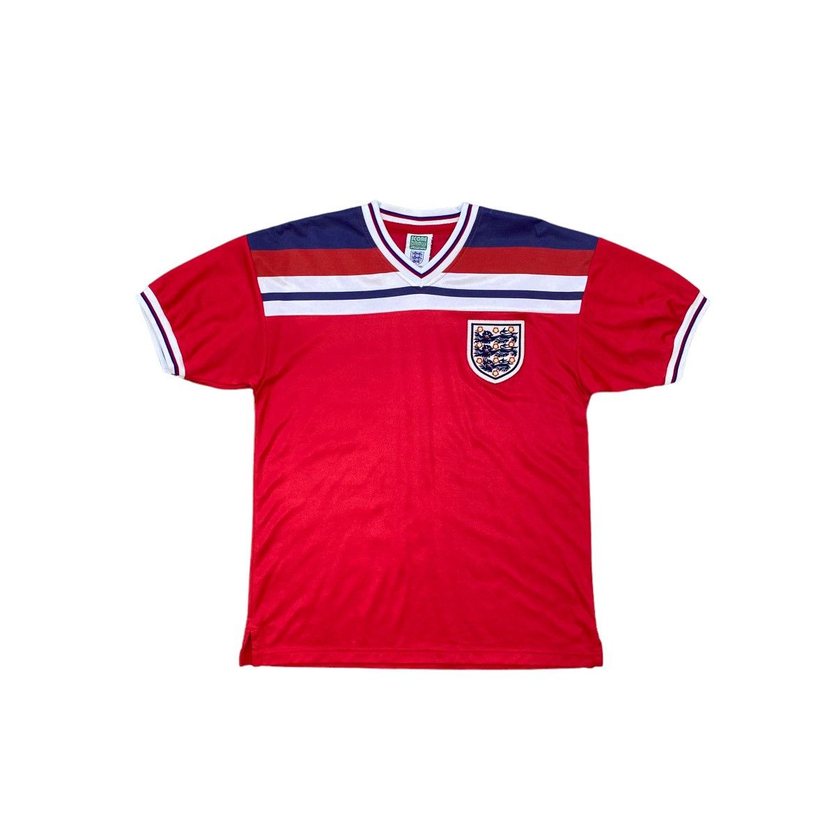 Soccer Jersey Retro Score Draw England National Team 1982 Away World ...