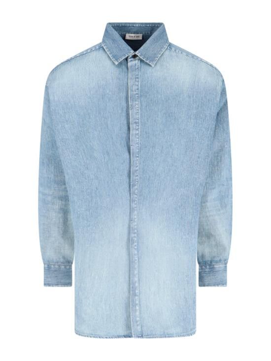 Fear of God FEAR OF GOD Men Long Tops FGE250 5011DNM 436 Blue Size US M / EU 48-50 / 2 - 1 Thumbnail