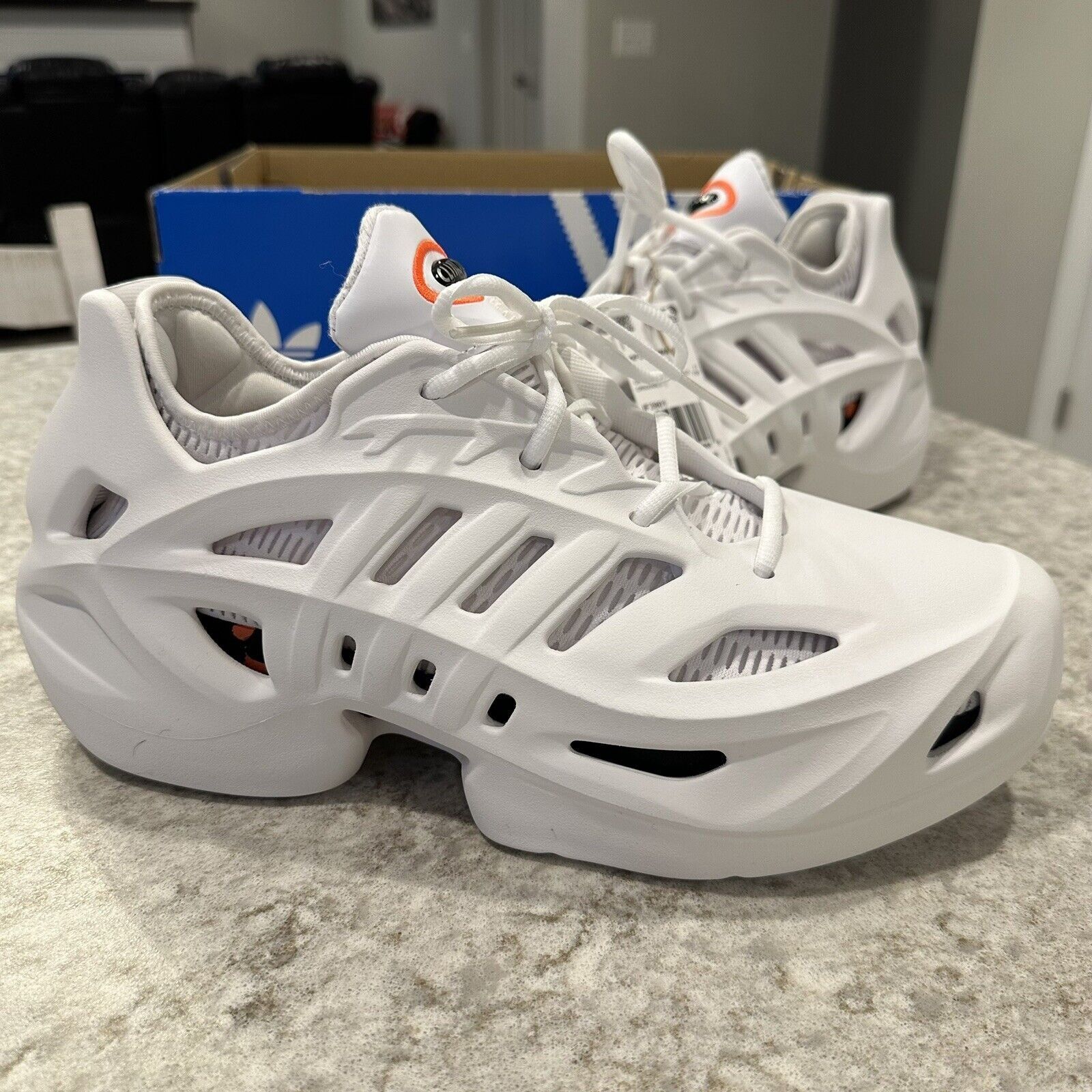 Adidas Size 11.5 - adidas AdiFOM Climacool Low Crystal White | Foam Size US 11.5 / EU 44-45 - 1 Thumbnail