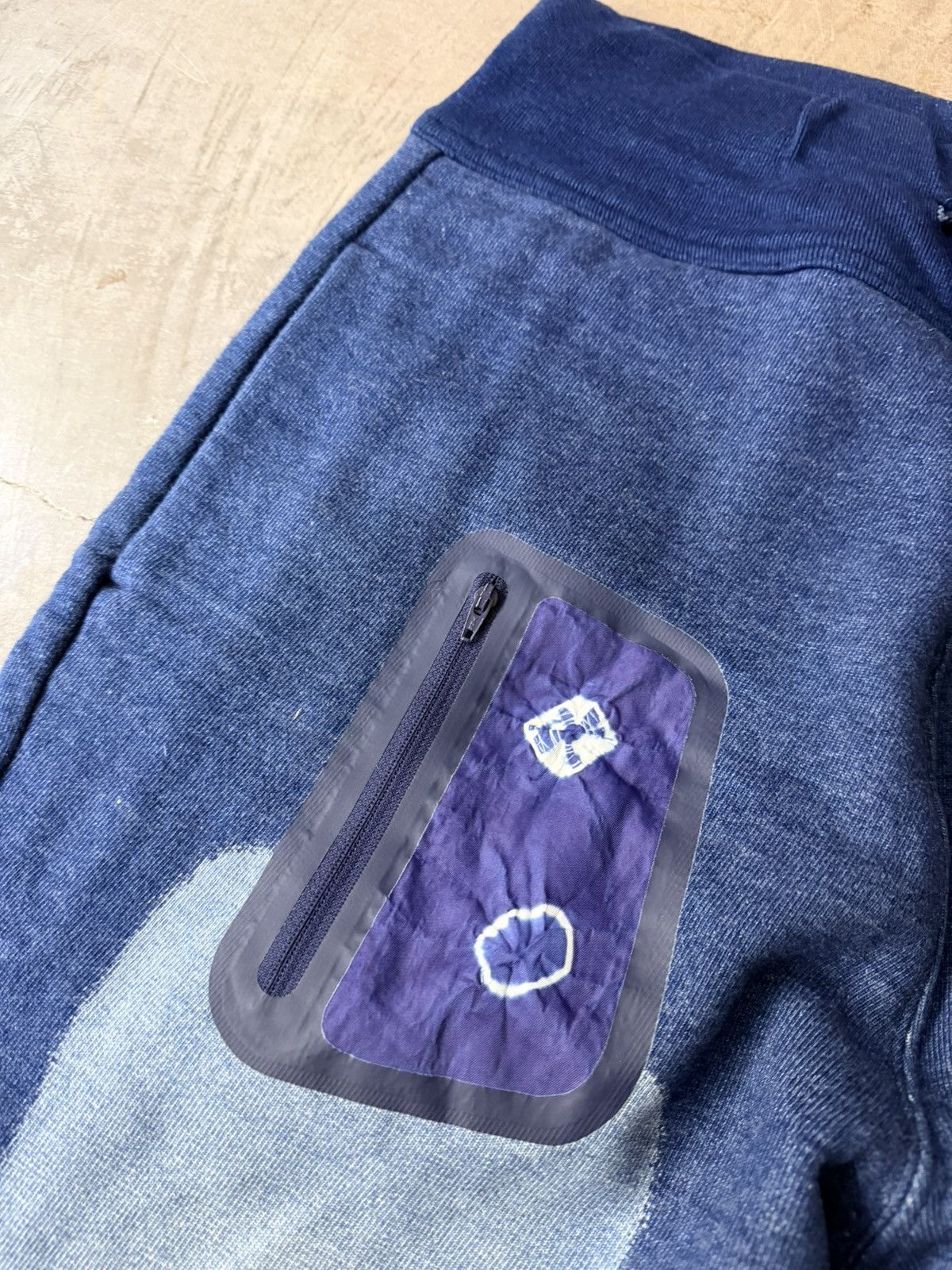 Kapital Kapital Indigo Sweatpants Comme des Garçons Blue Blue Japan Size US 34 / EU 50 - 5 Thumbnail