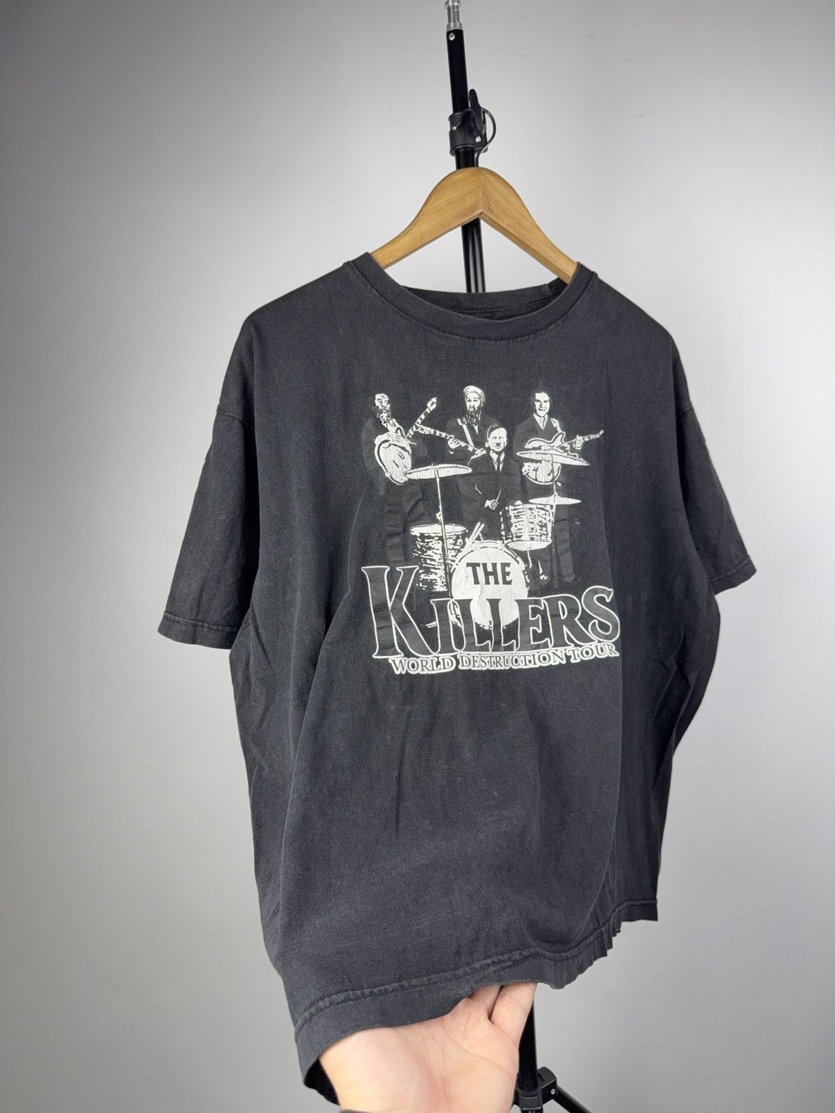 Vintage Vintage 90s The Killers Parody Dictators Graphic T-Shirt Size US M / EU 48-50 / 2 - 3 Thumbnail