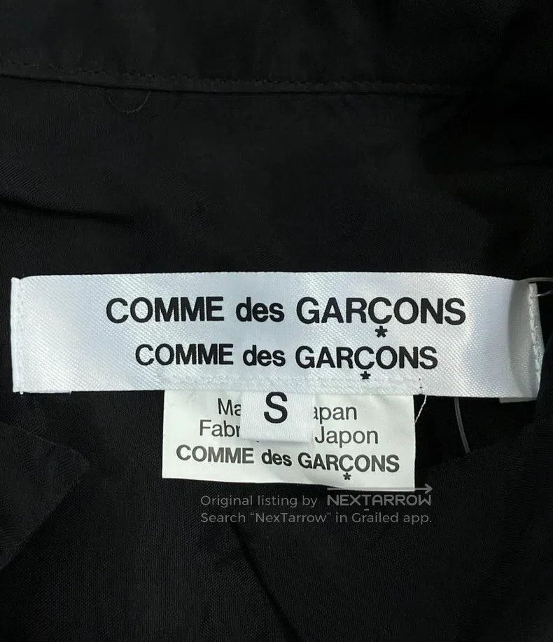 Comme des Garcons Comme Des Garcons Black Coat Size S / US 4 / IT 40 - 3 Thumbnail
