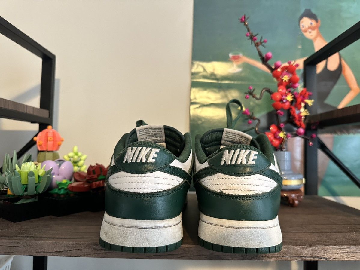 Nike 2021 Dunk Low 'Michigan State' Size US 10 / EU 43 - 4 Thumbnail