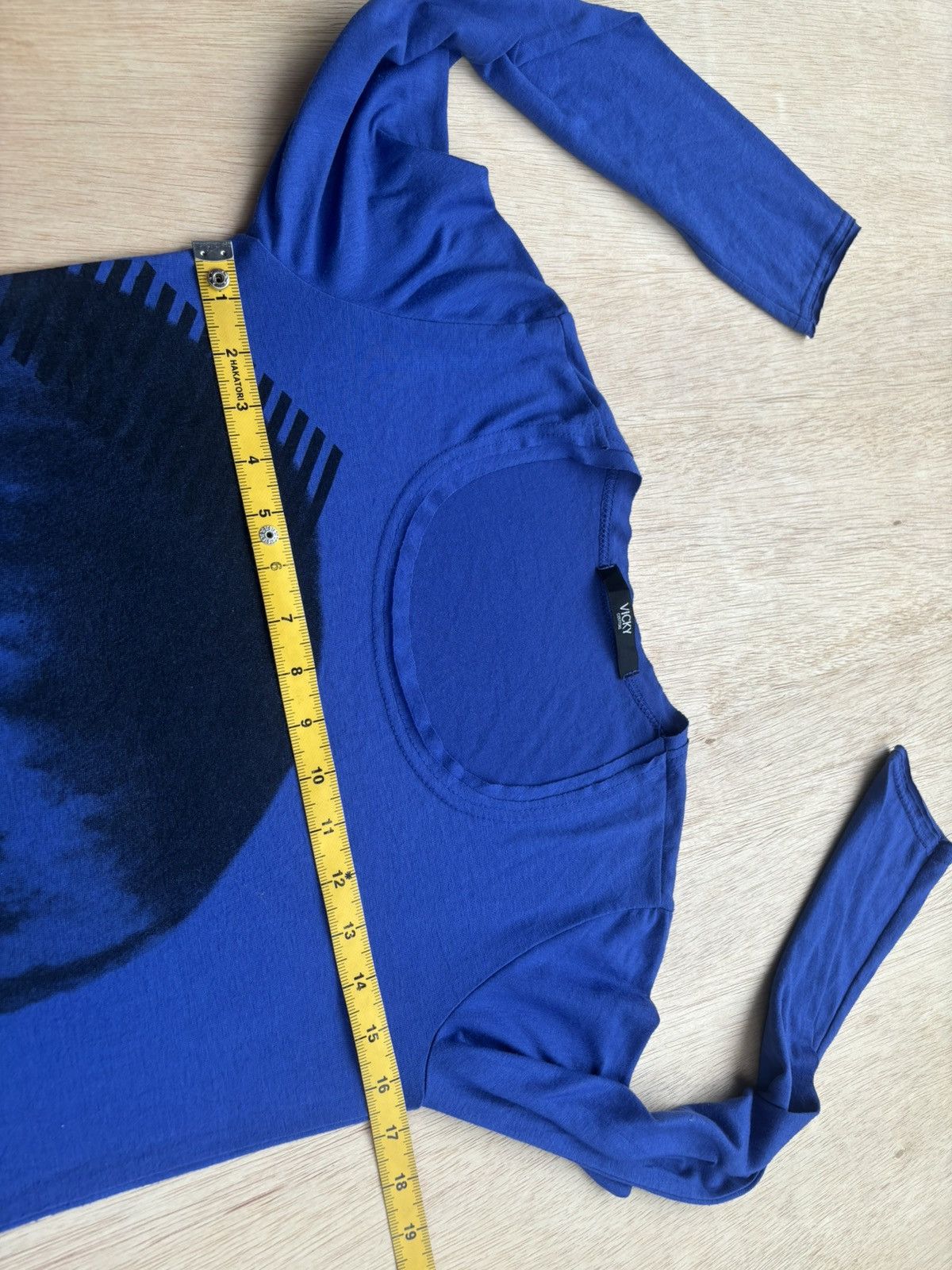 If Six Was Nine × Japanese Brand × Le Grande Bleu (L.G.B.) Vicky Couture Hysteric Glamour Style Women's Longsleeve Size XS / US 0-2 / IT 36-38 - 9 Thumbnail