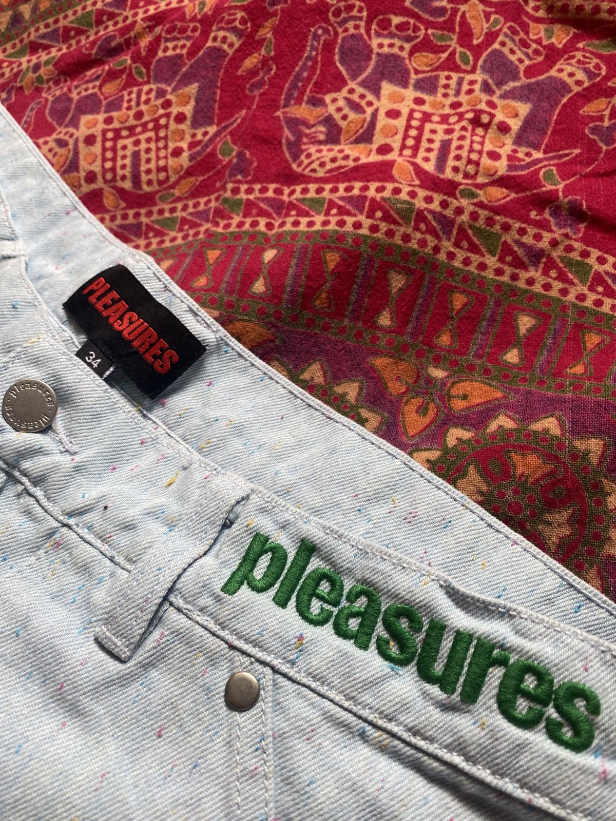 Pleasures Painter Jeans Size US 34 / EU 50 - 5 Thumbnail