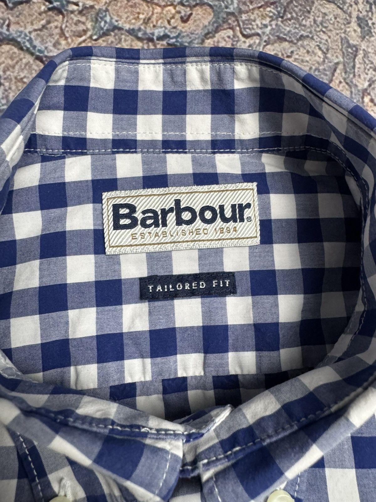 Barbour Men's Barbour shirt button up small tad logo size M Size US M / EU 48-50 / 2 - 7 Thumbnail