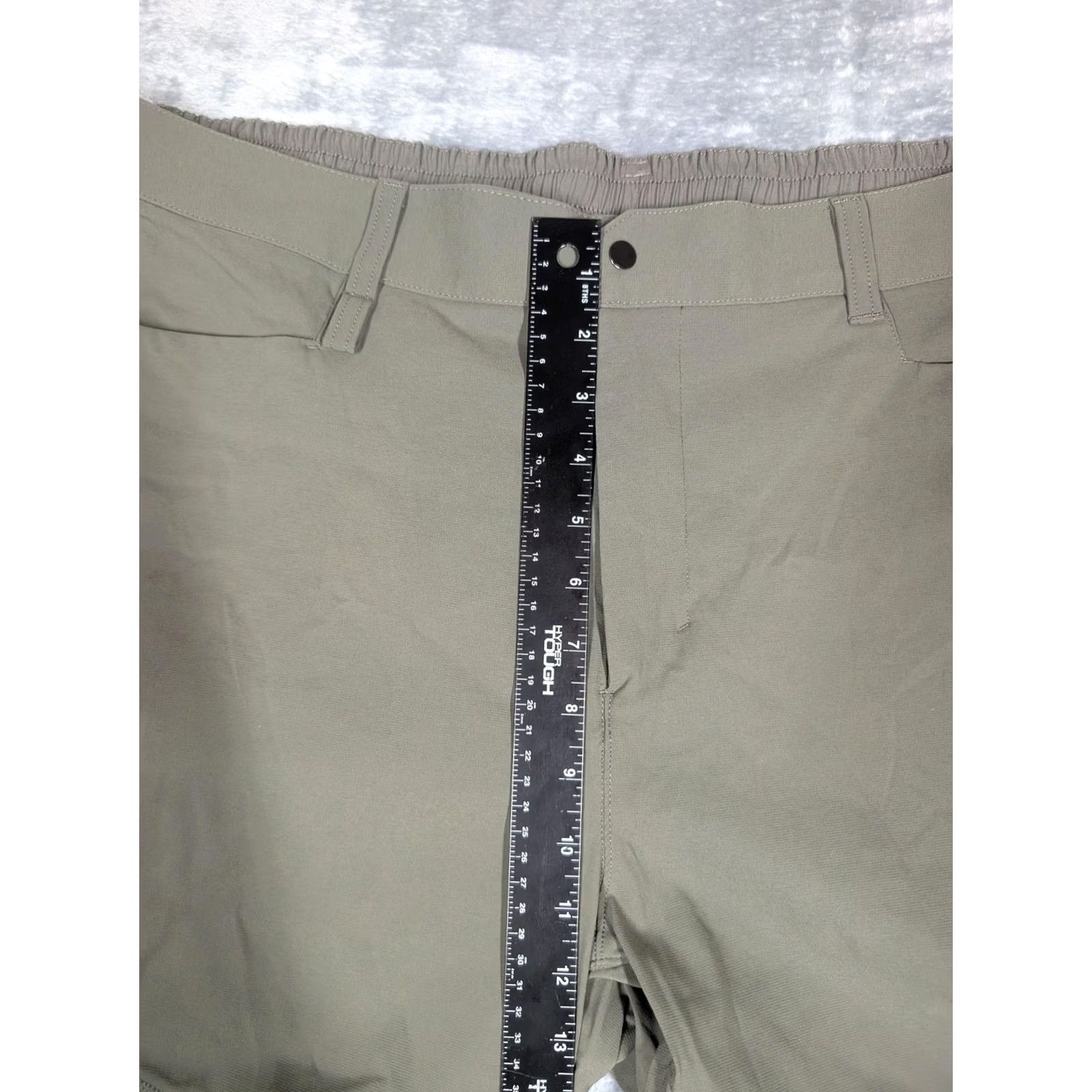 Lululemon Lululemon Detours Welcome Jogger Pants Mens 40 Green Stretch Zip Pockets Elastic Size US 40 / EU 56 - 3 Thumbnail