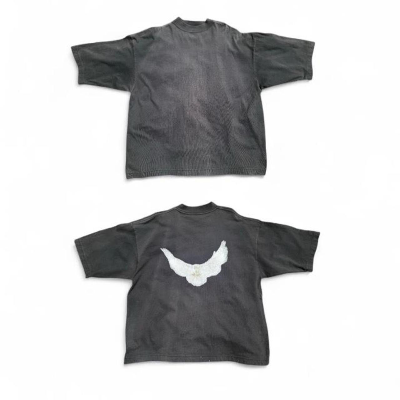Gap YZY Gap Dove 3/4 Sleeve Shirt Dark Grey Size Large | Grailed