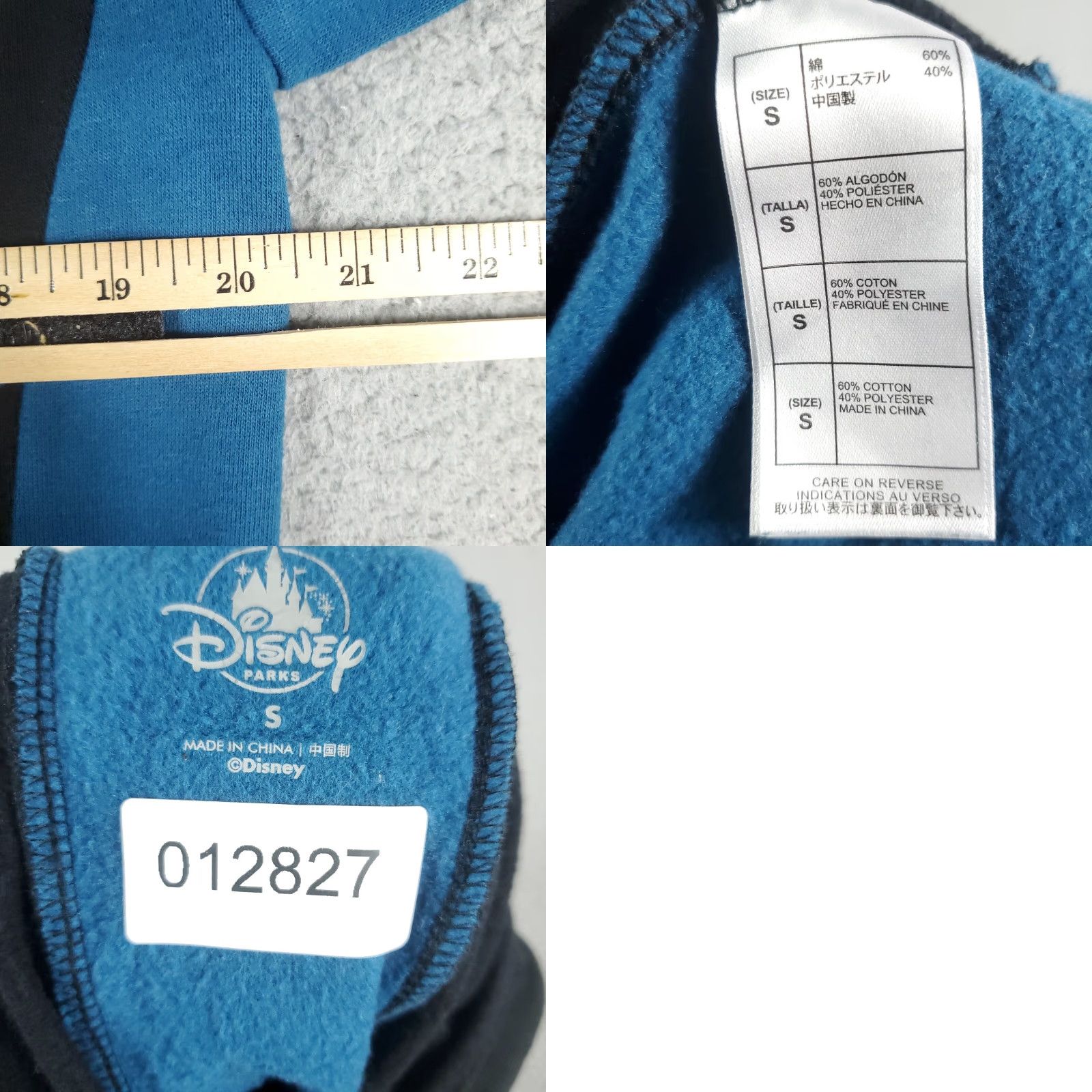 Disney VINTAGE Disney Mickey Mouse Pullover Hoodie Men Small Black Fleece Sweatshirt Logo Classic Size US S / EU 44-46 / 1 - 8 Thumbnail