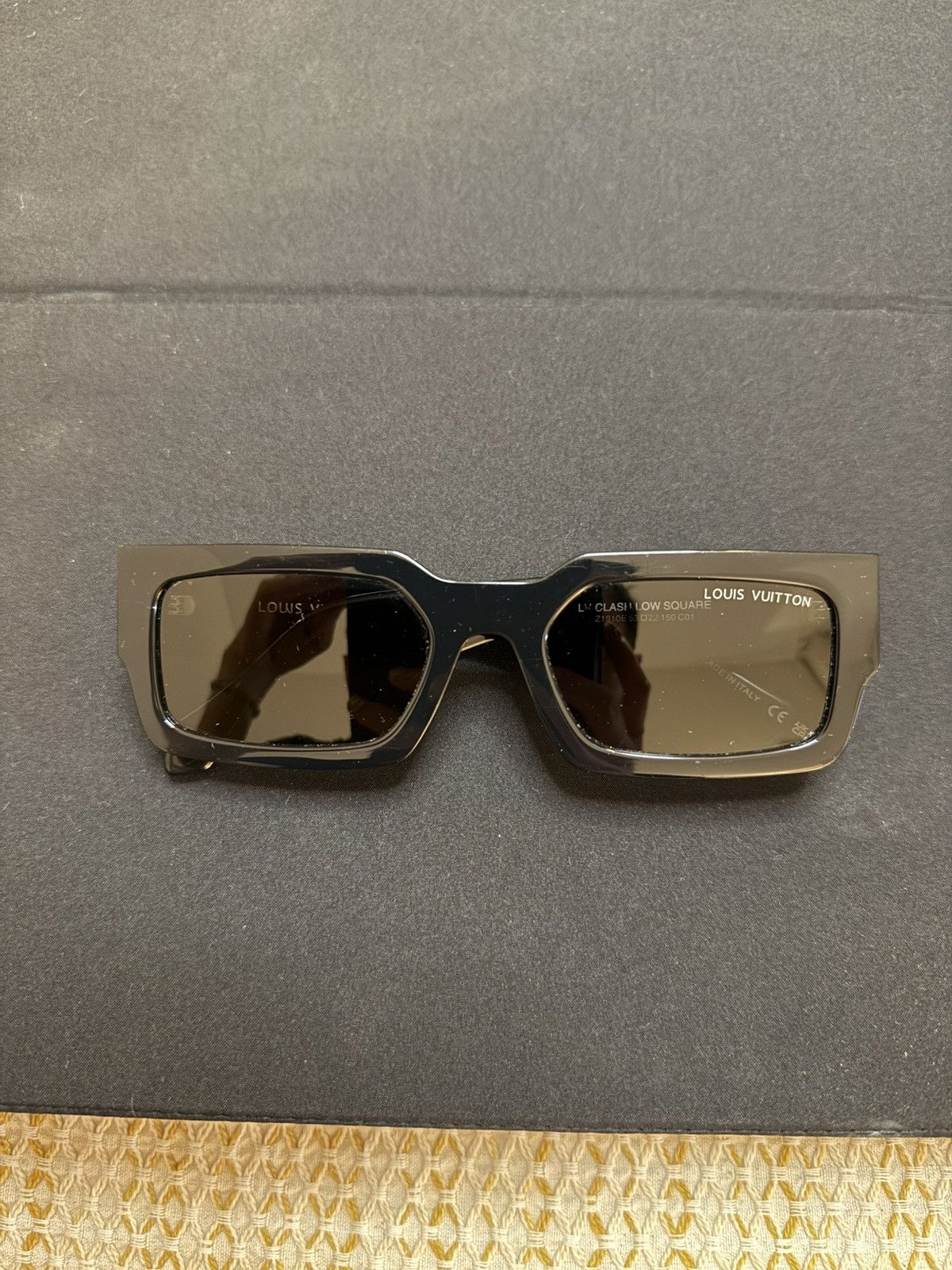Louis Vuitton lv clash low square sunglasses Size ONE SIZE - 15 Thumbnail